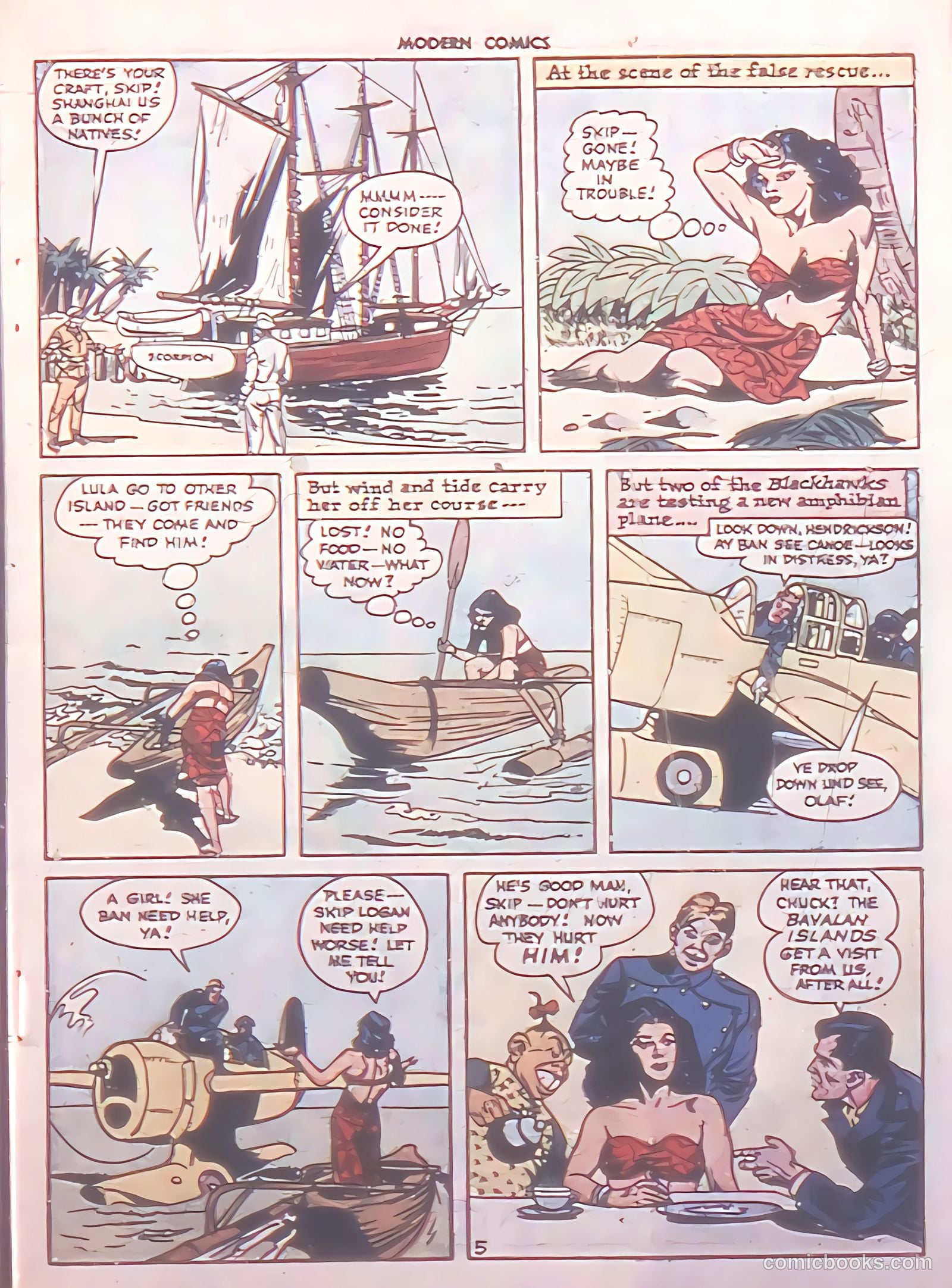 Modern Comics #56 (1946) — page 7 of 60