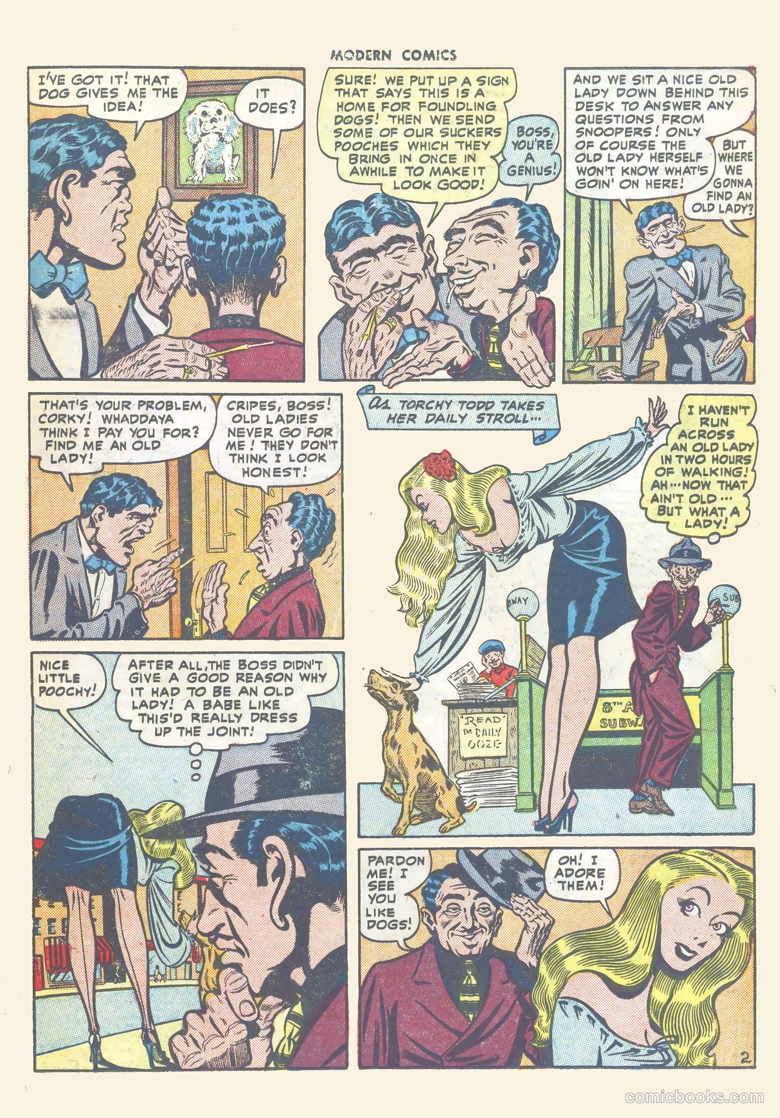 Modern Comics #61 (1947) — page 19 of 60
