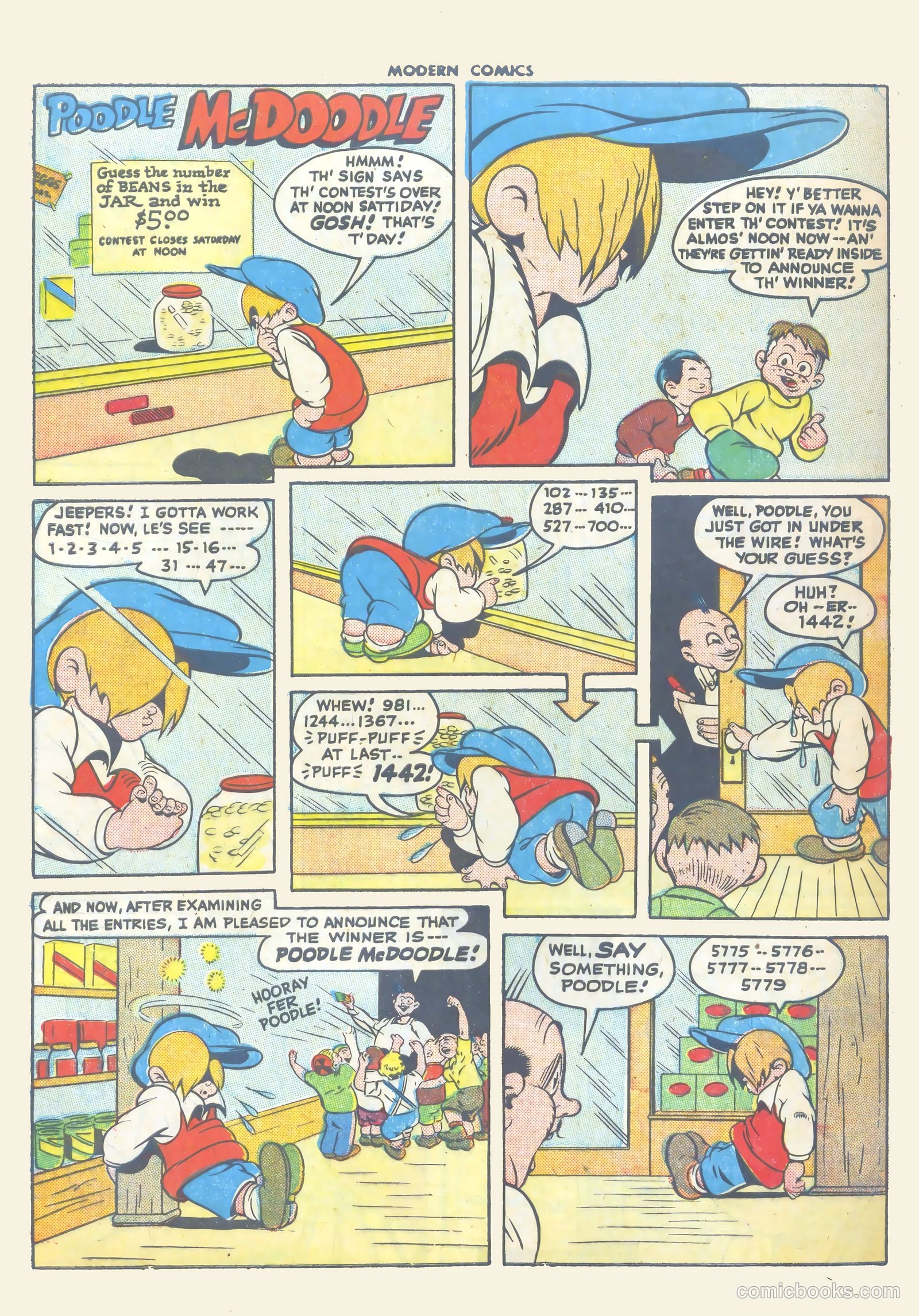Modern Comics #61 (1947) — page 58 of 60