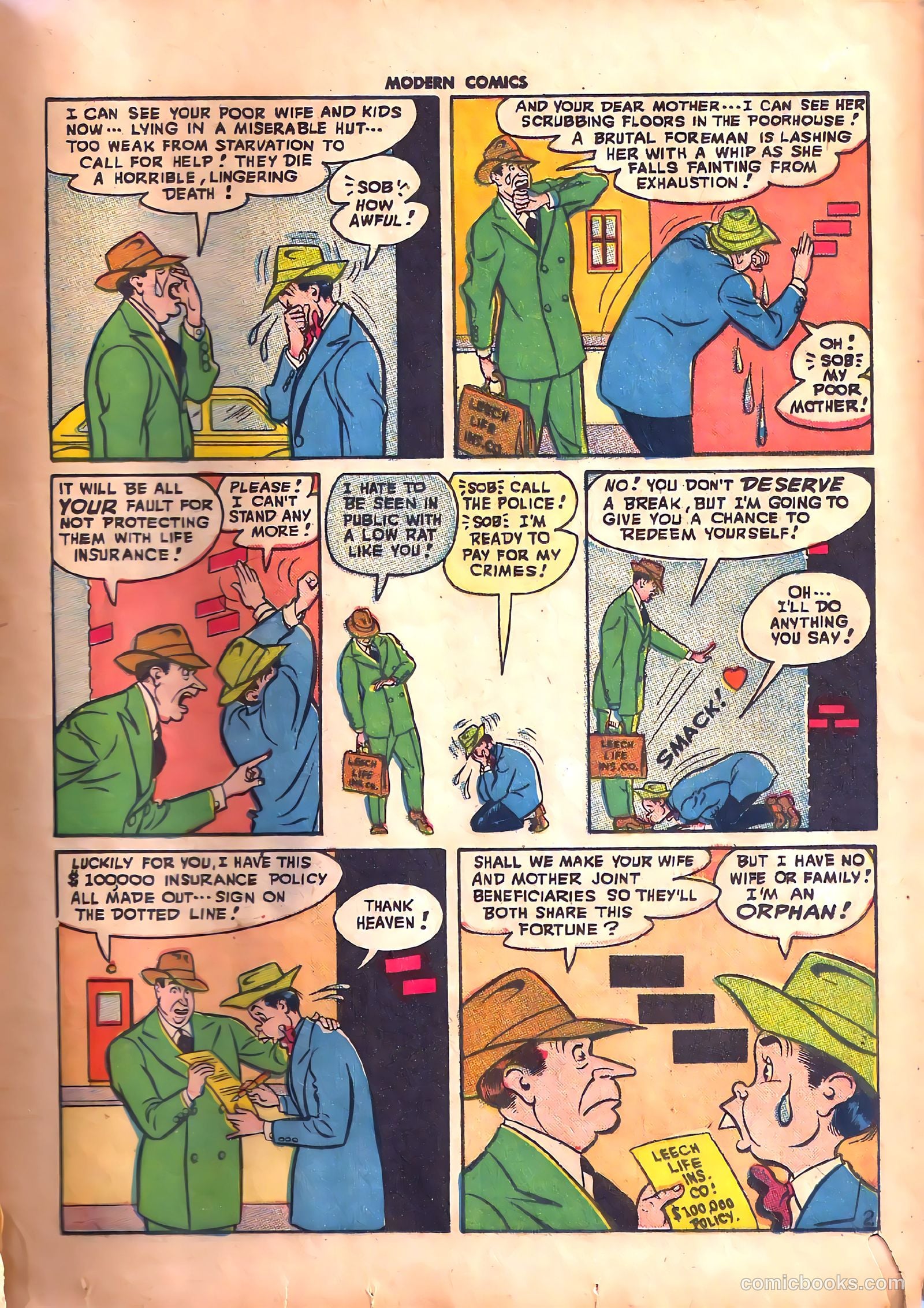 Modern Comics #70 (1948) — page 17 of 52