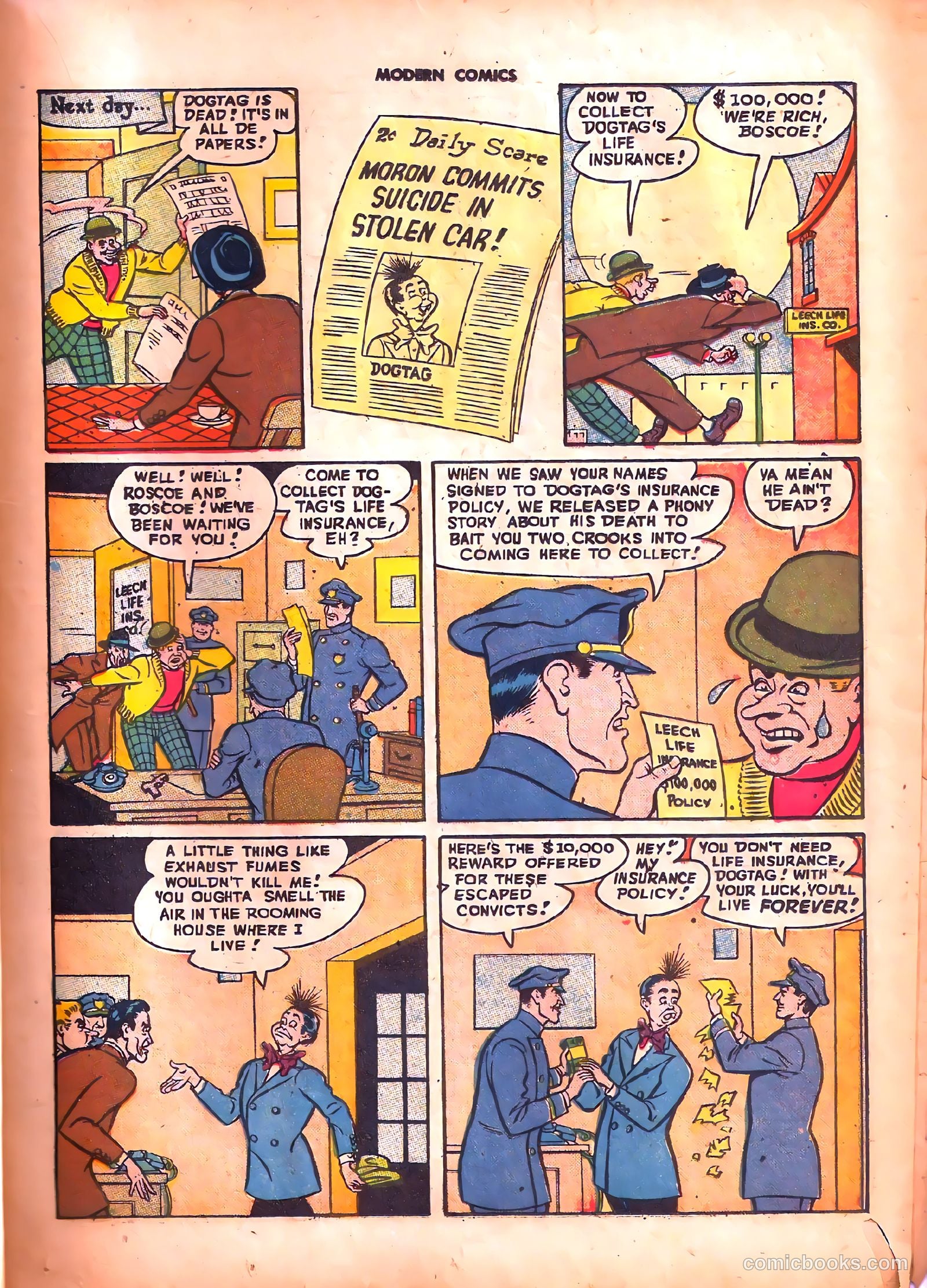 Modern Comics #70 (1948) — page 21 of 52