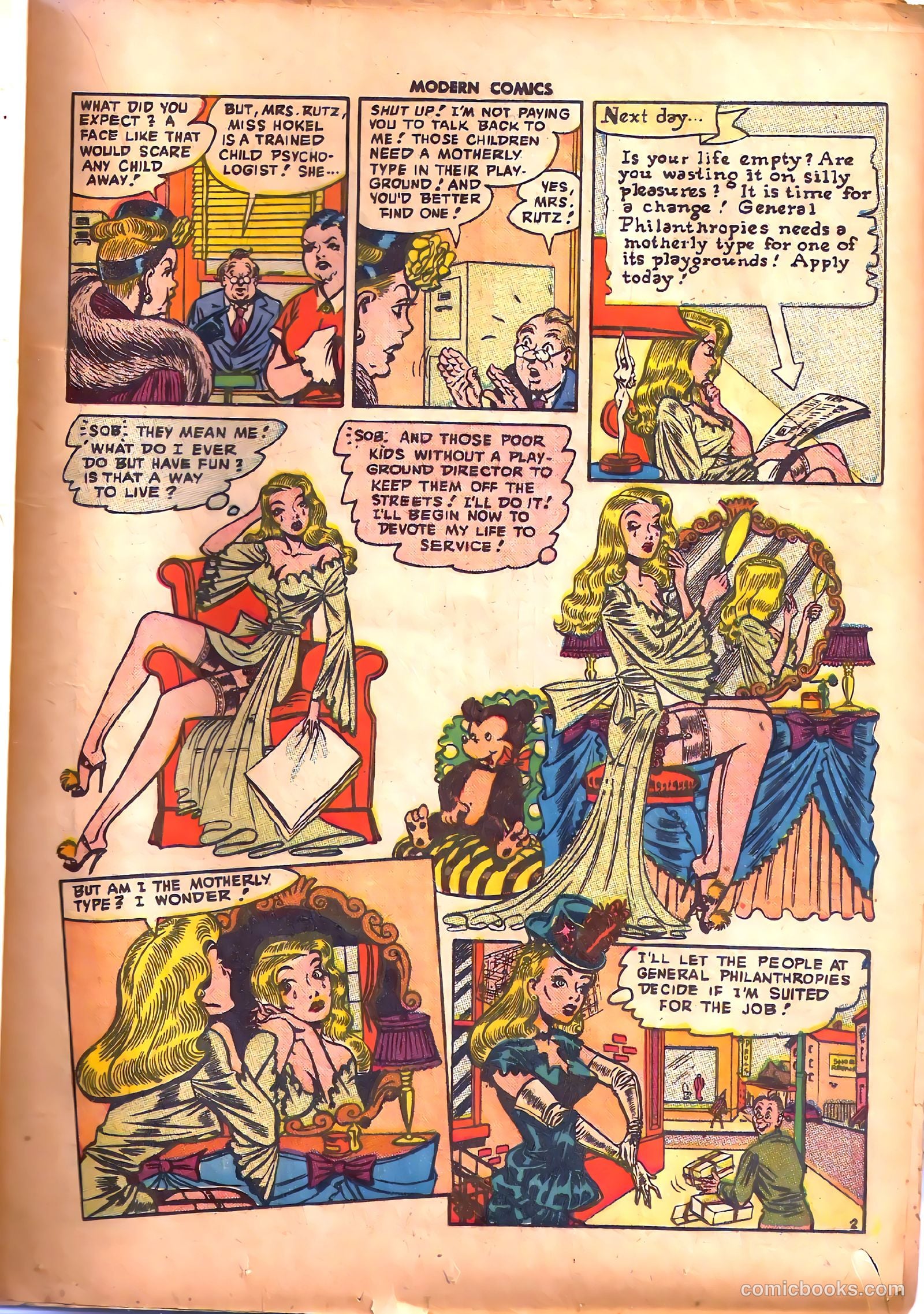 Modern Comics #70 (1948) — page 23 of 52