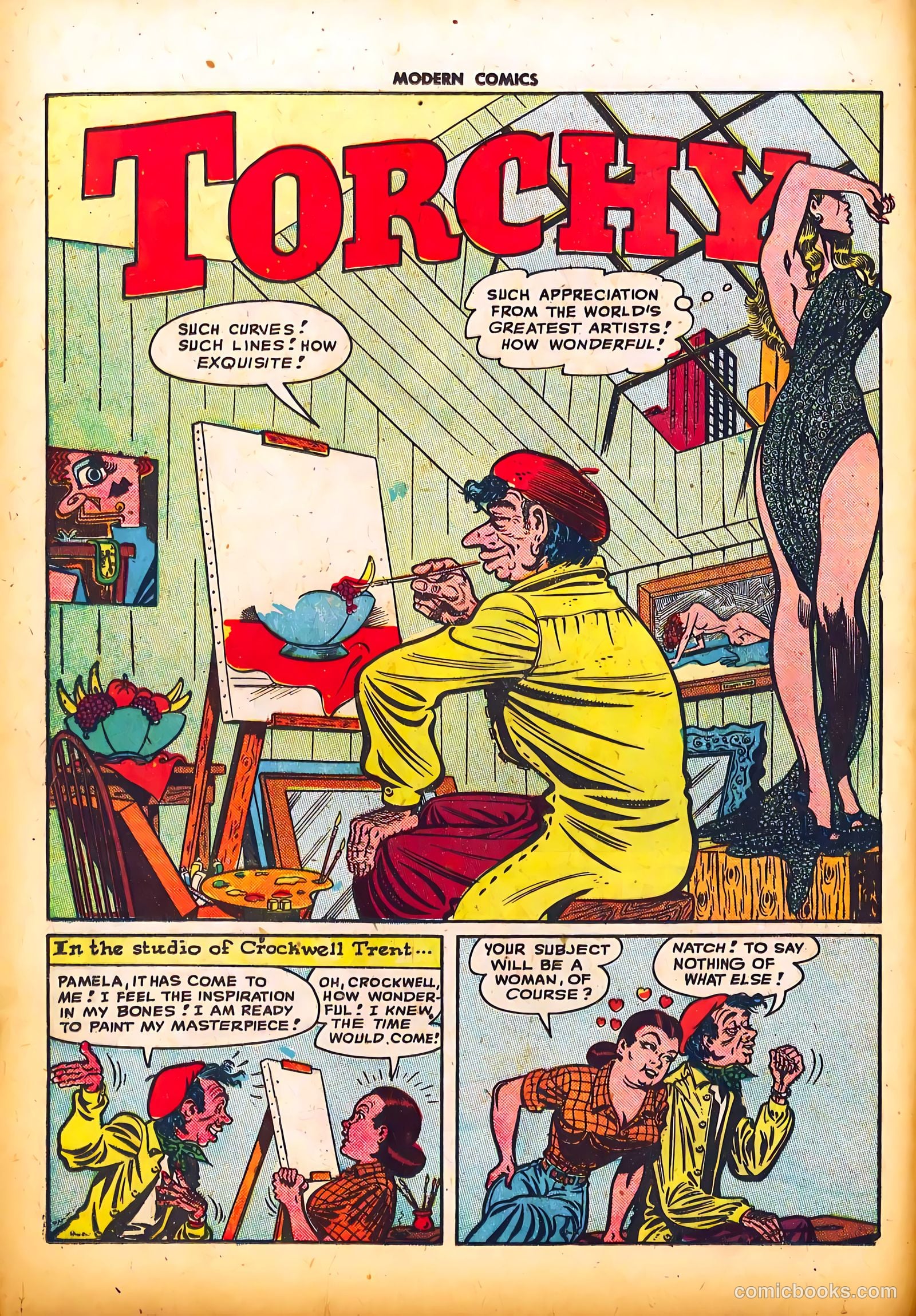 Modern Comics #73 (1948) — page 16 of 52