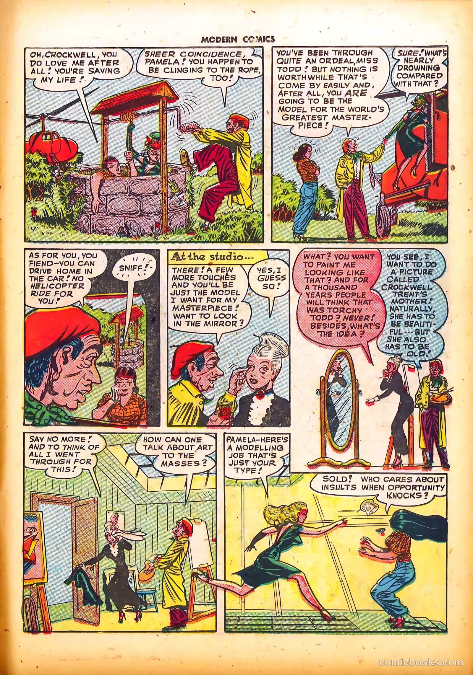 Modern Comics #73 (1948) — page 21 of 52