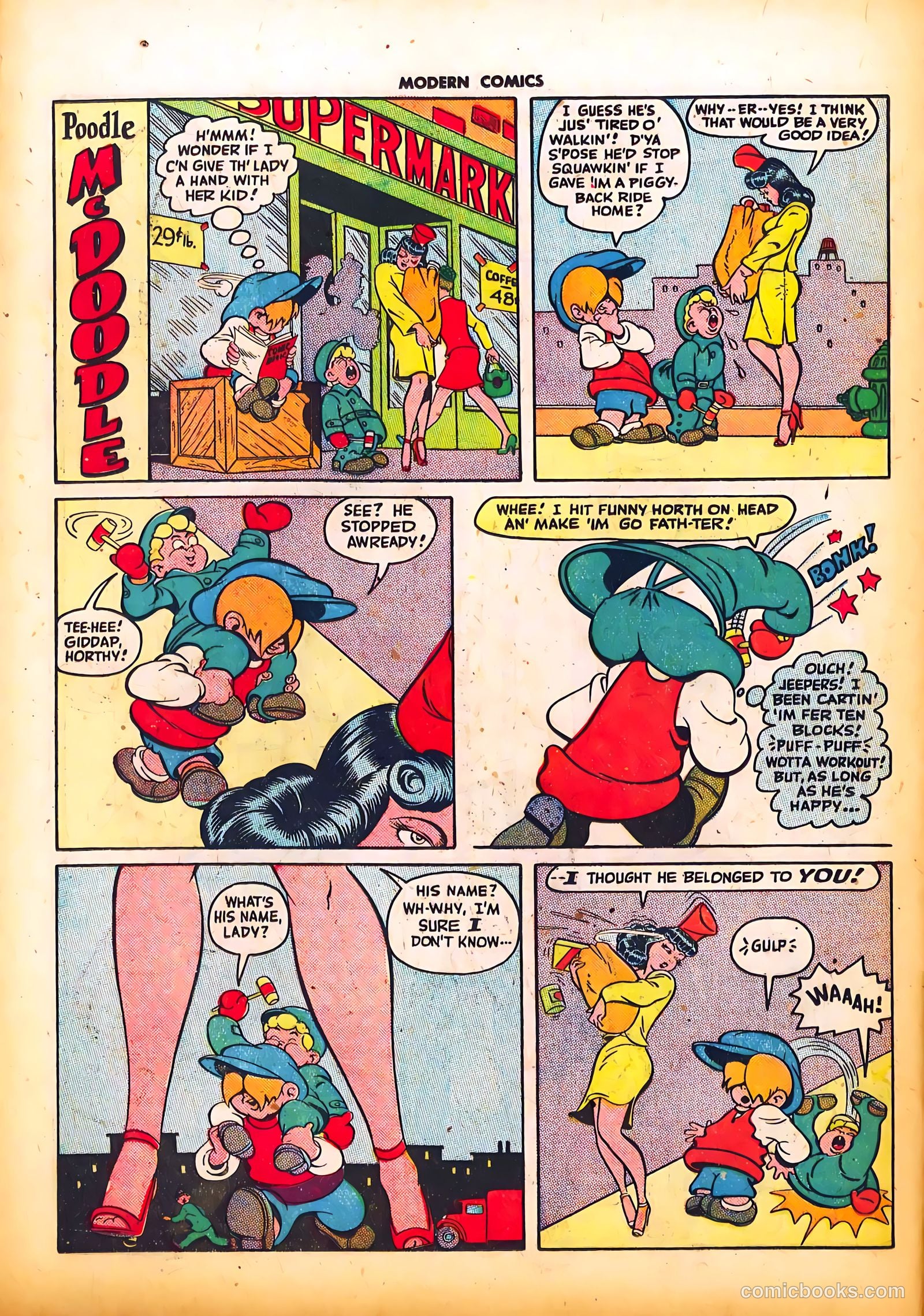 Modern Comics #73 (1948) — page 34 of 52