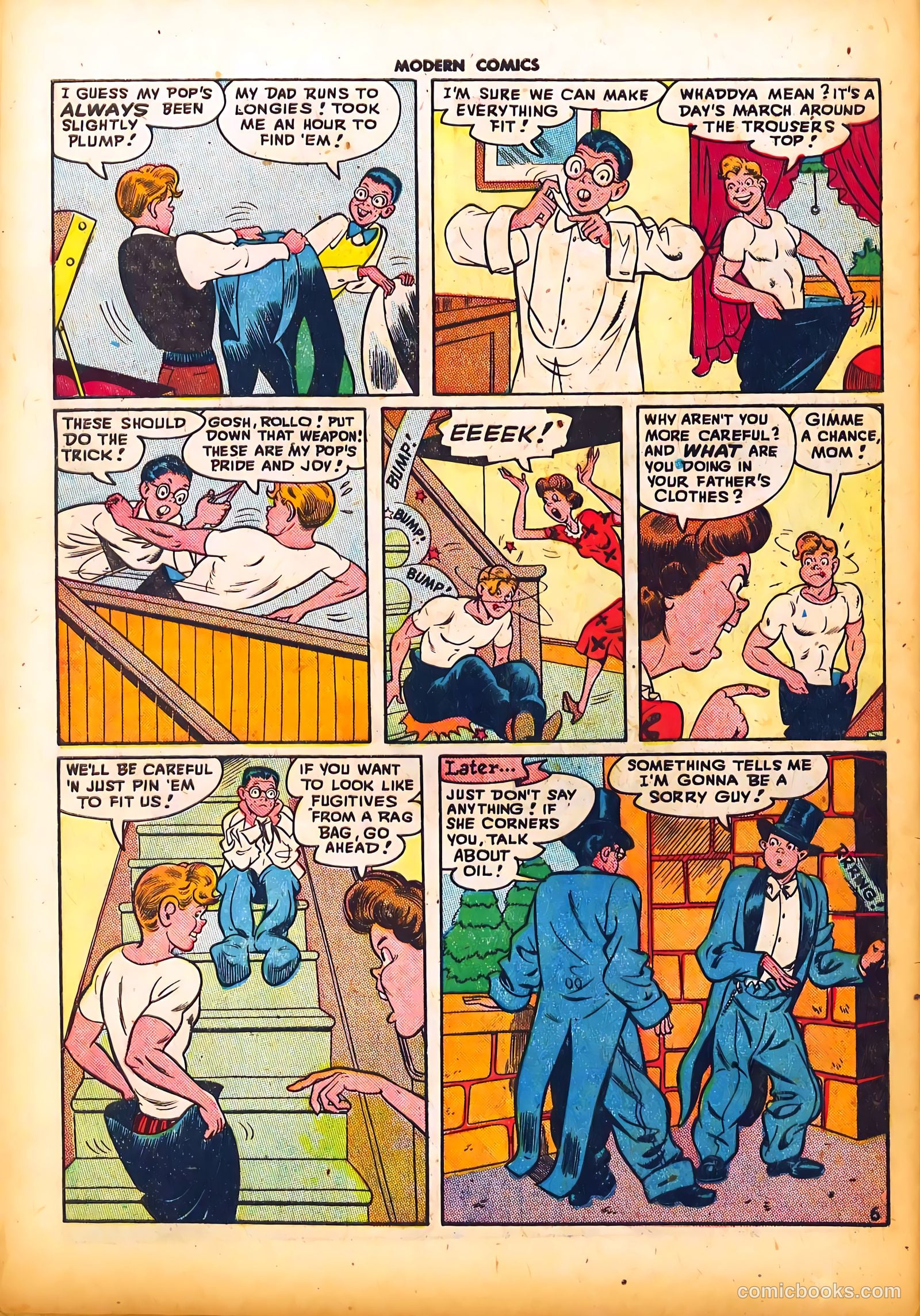 Modern Comics #73 (1948) — page 40 of 52