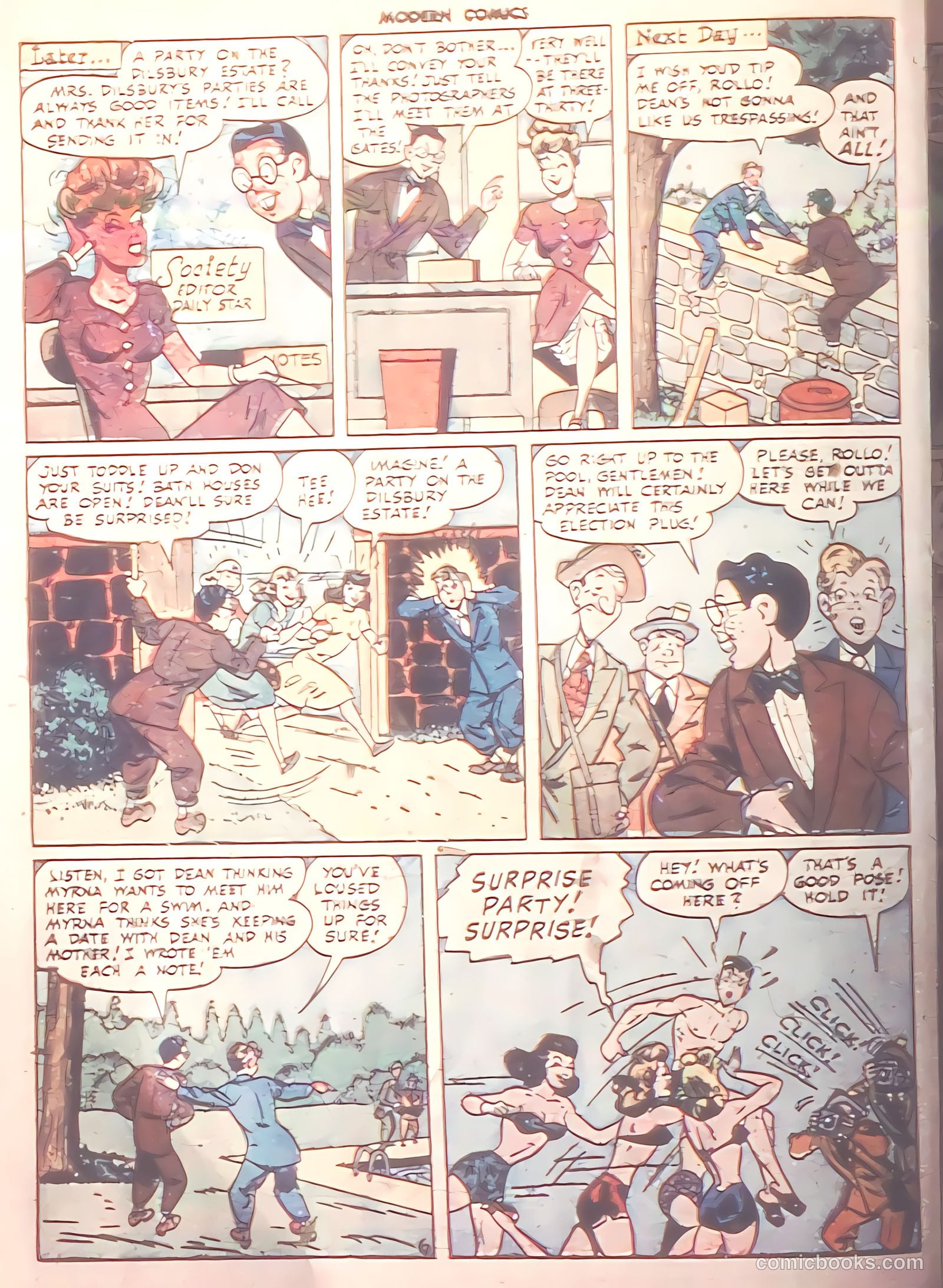 Modern Comics #74 (1948) — page 40 of 52