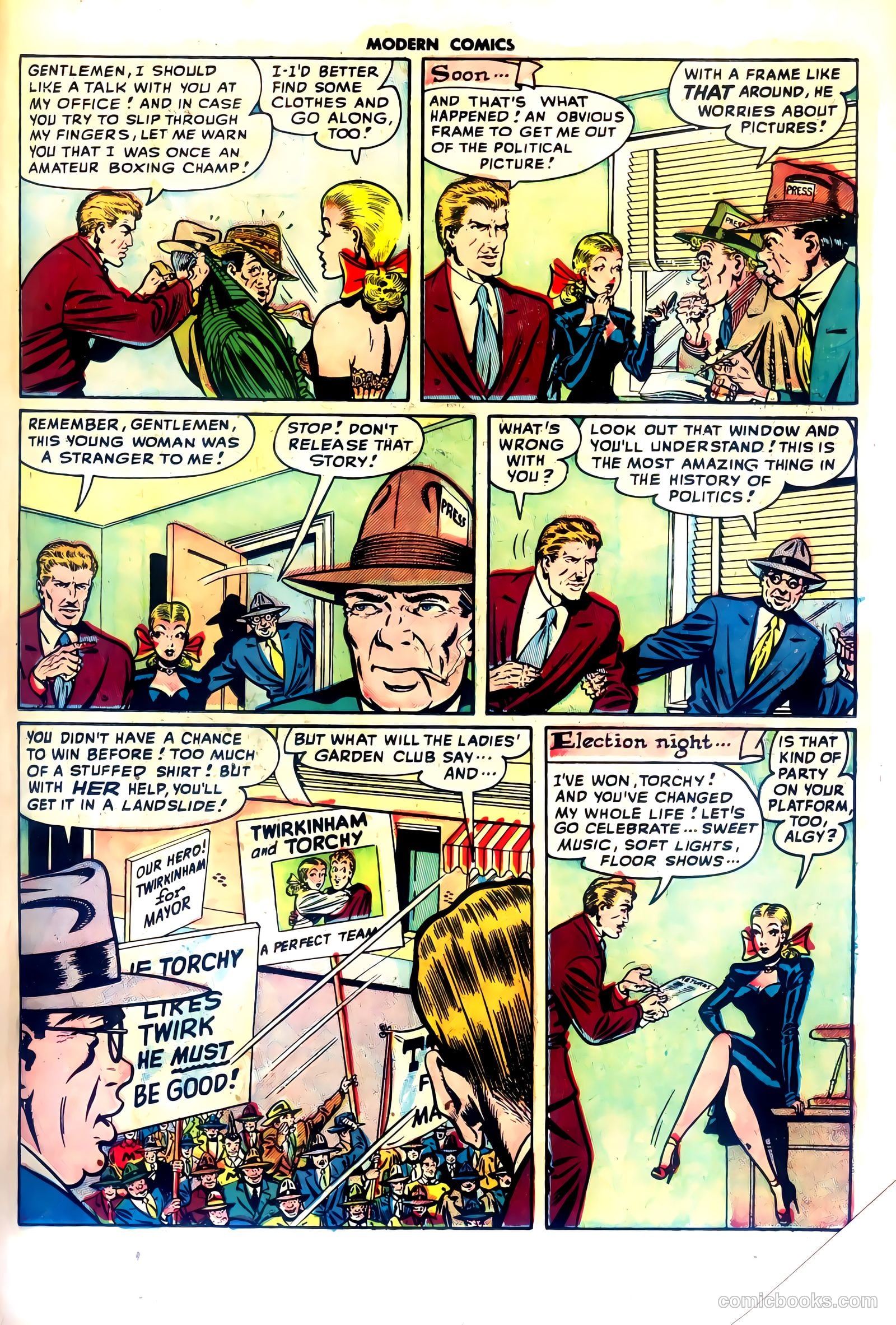 Modern Comics #78 (1948) — page 21 of 52