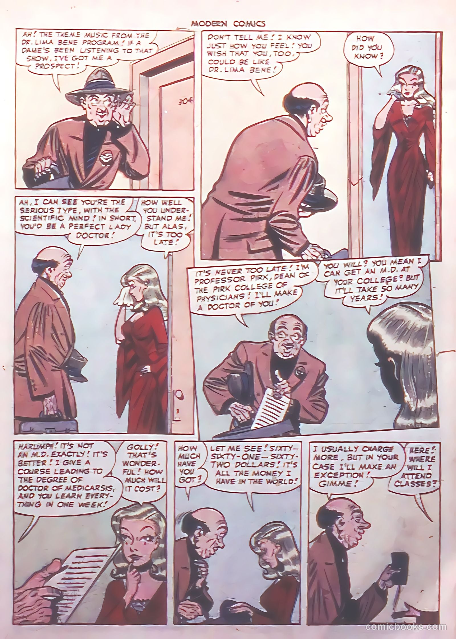 Modern Comics #79 (1948) — page 23 of 52