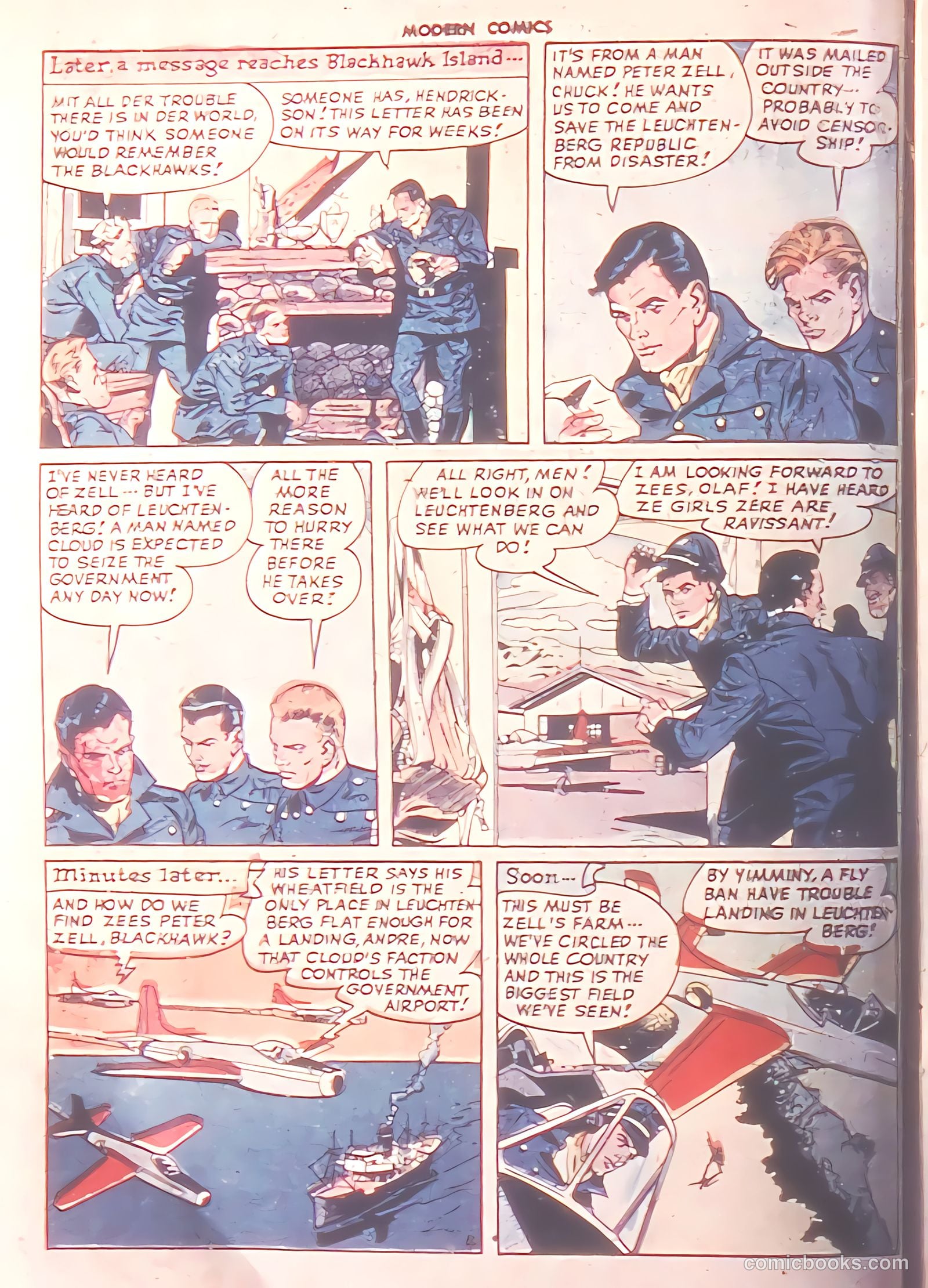 Modern Comics #81 (1948) — page 6 of 52