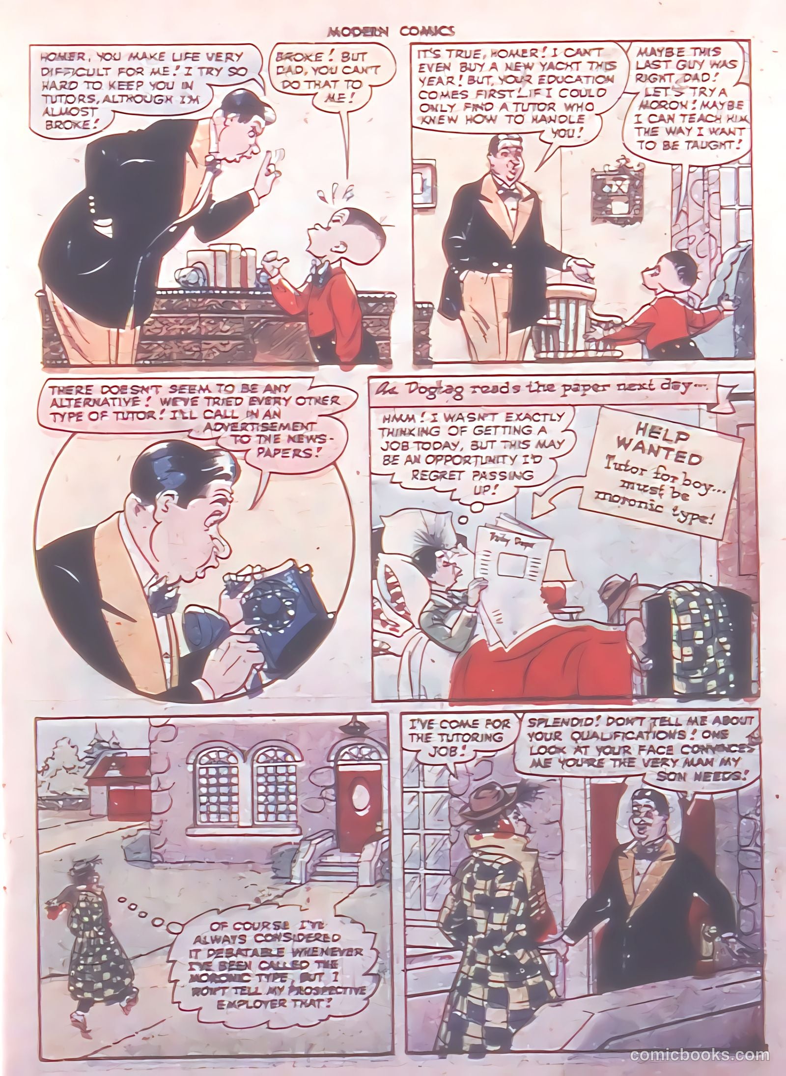 Modern Comics #81 (1948) — page 17 of 52