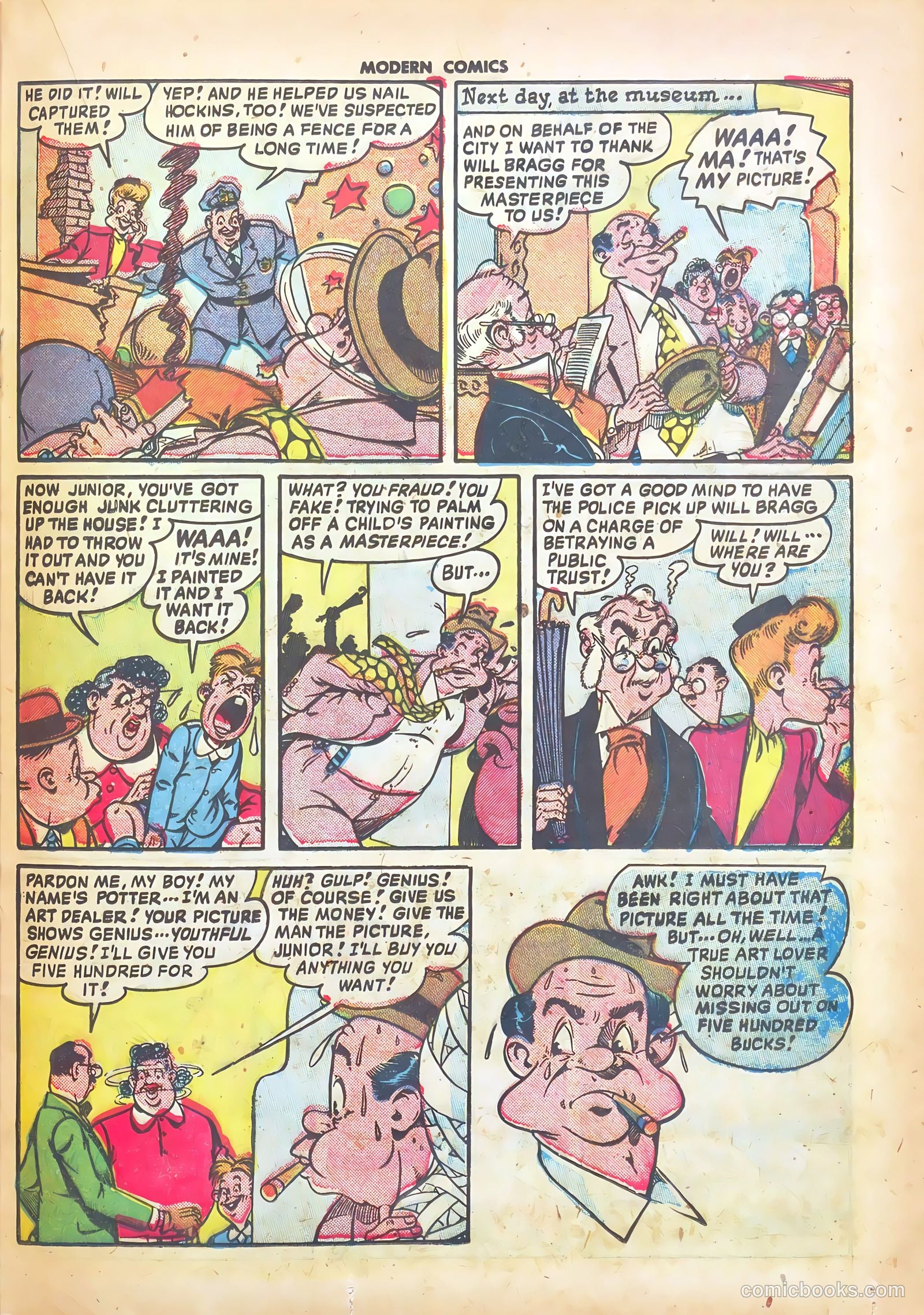 Modern Comics #82 (1949) — page 33 of 52
