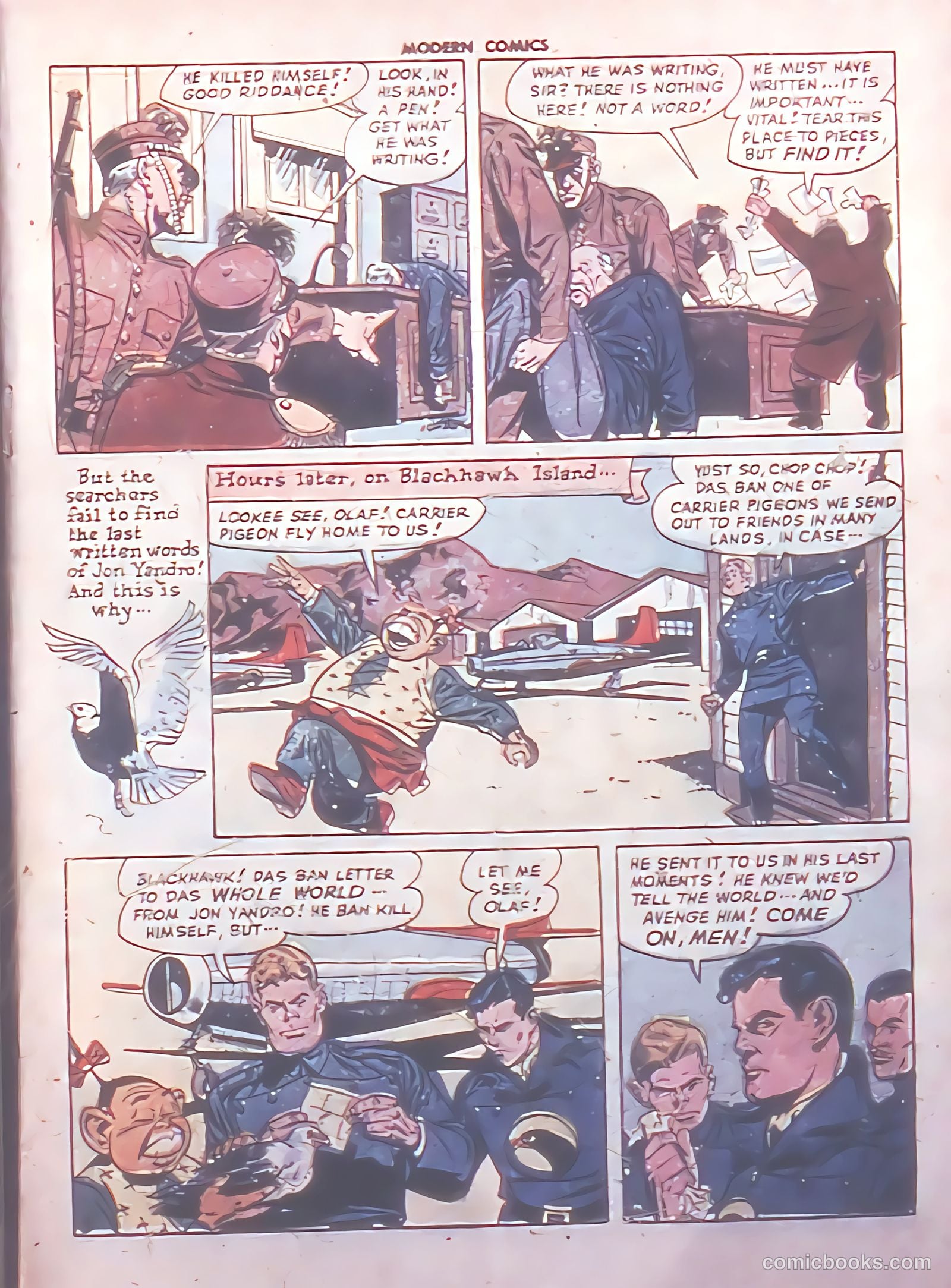 Modern Comics #84 (1949) — page 5 of 36
