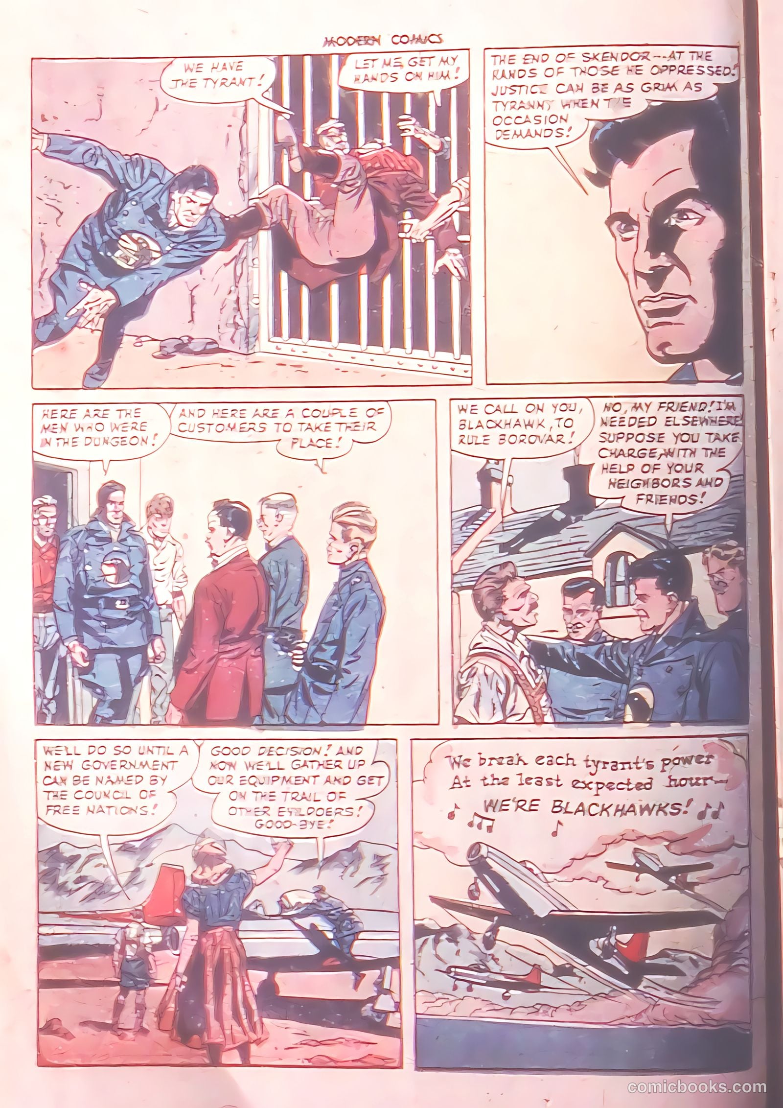 Modern Comics #84 (1949) — page 16 of 36