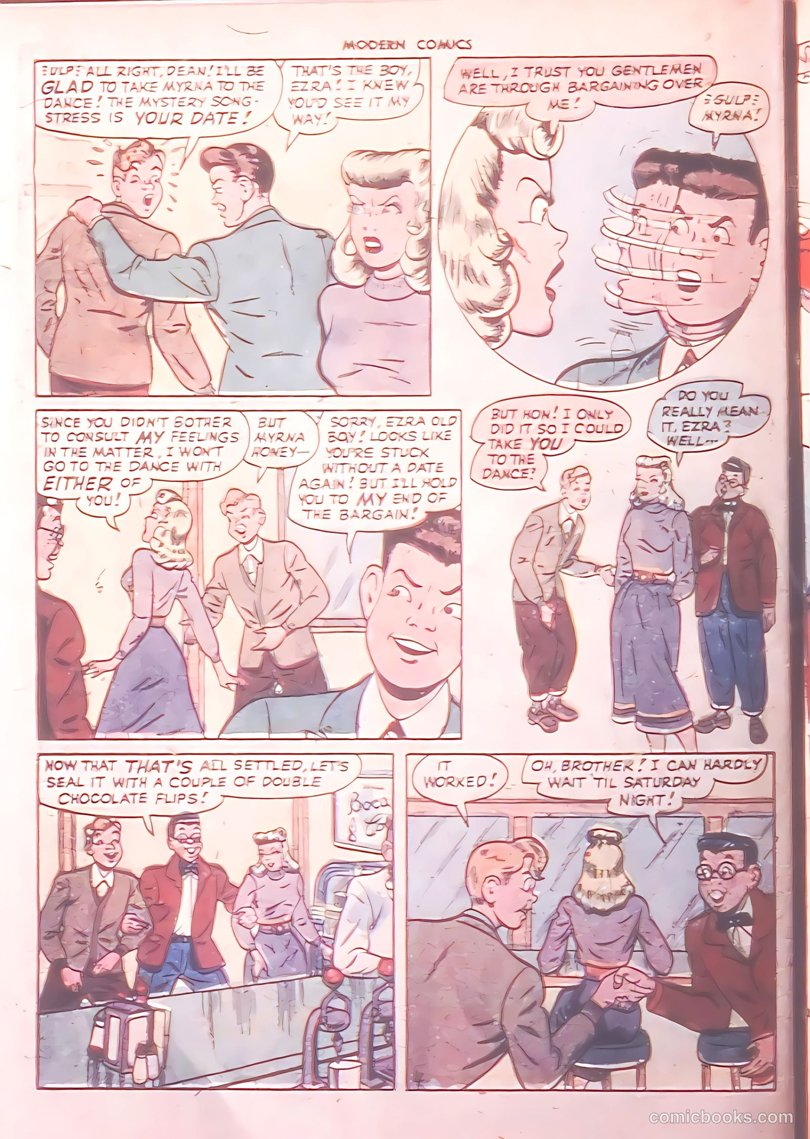 Modern Comics #84 (1949) — page 32 of 36