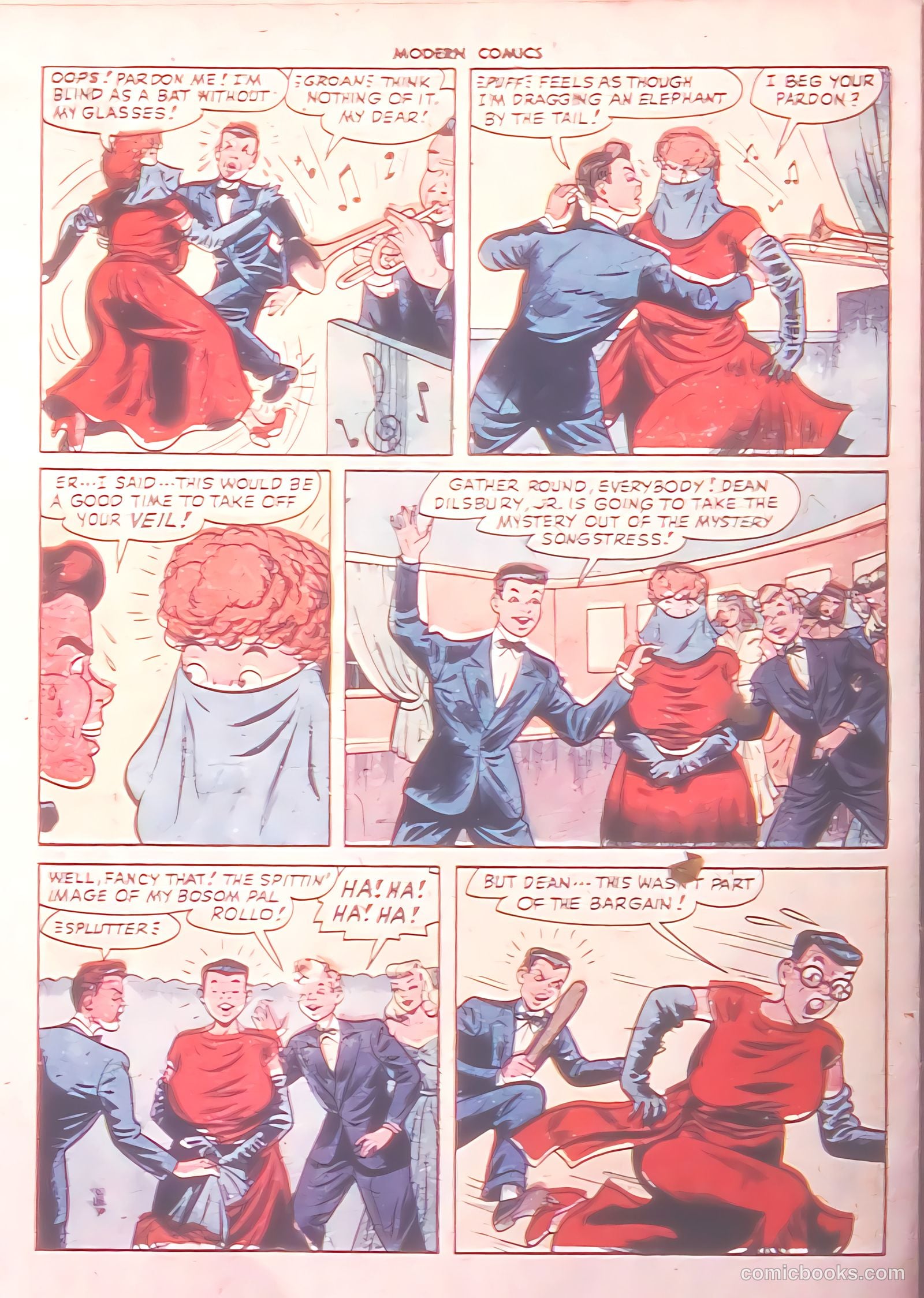 Modern Comics #84 (1949) — page 34 of 36