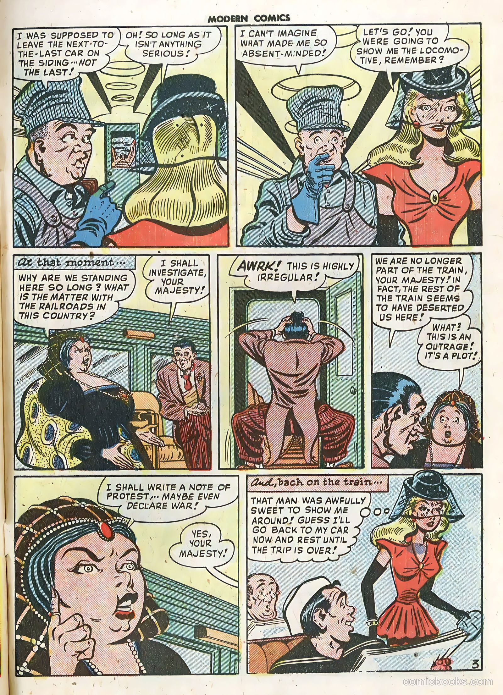 Modern Comics #85 (1949) — page 31 of 36