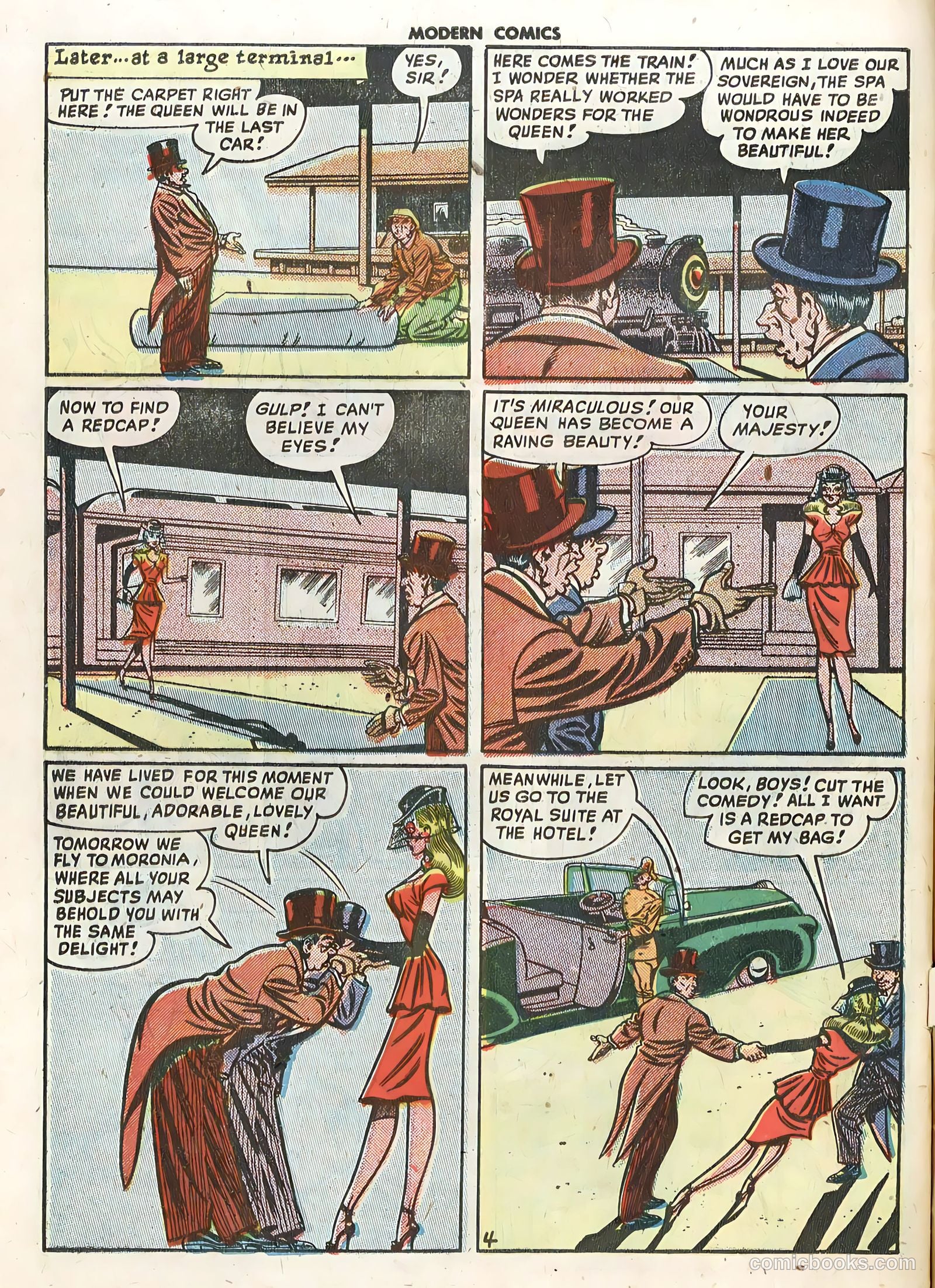 Modern Comics #85 (1949) — page 32 of 36