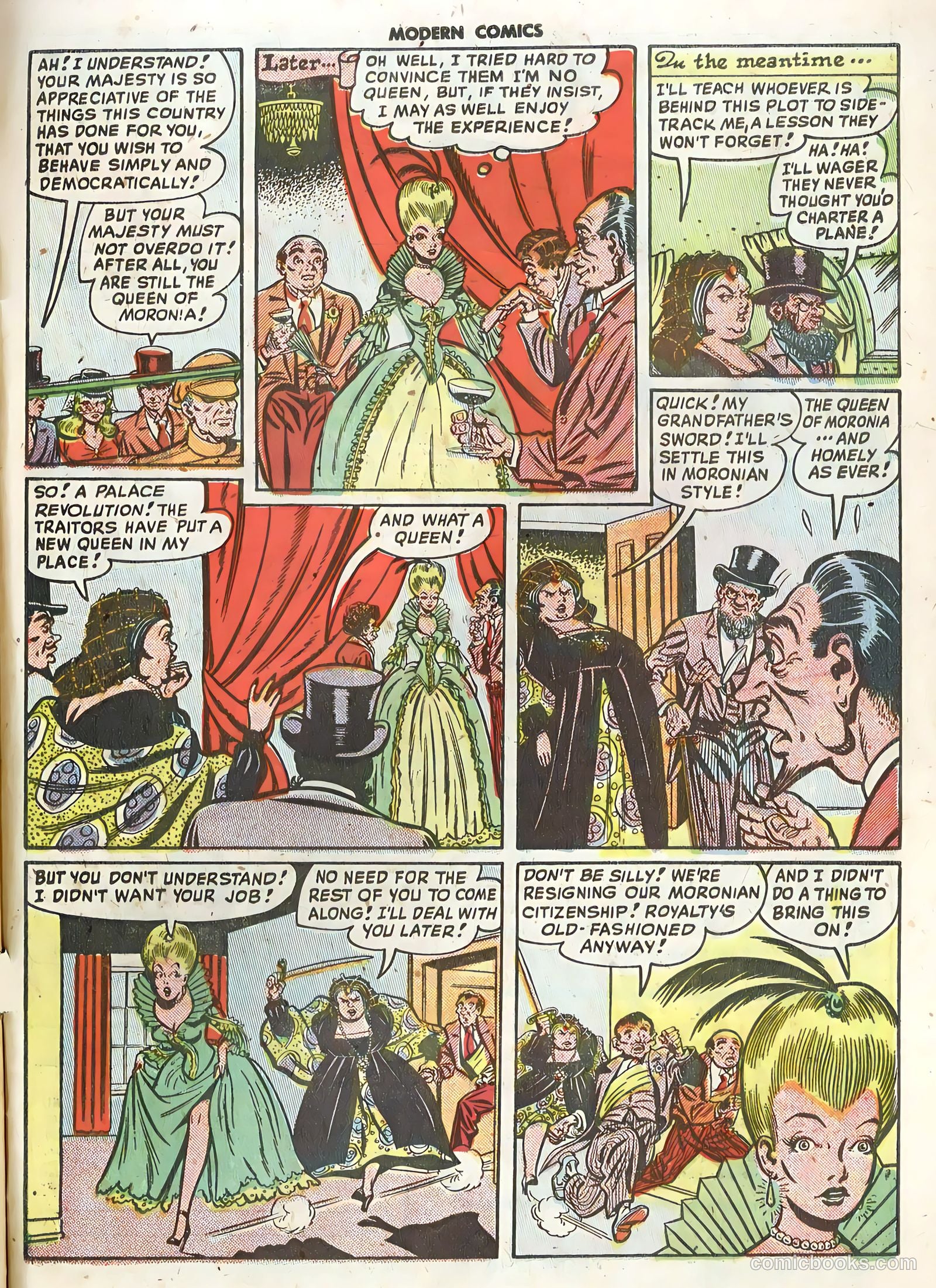 Modern Comics #85 (1949) — page 33 of 36