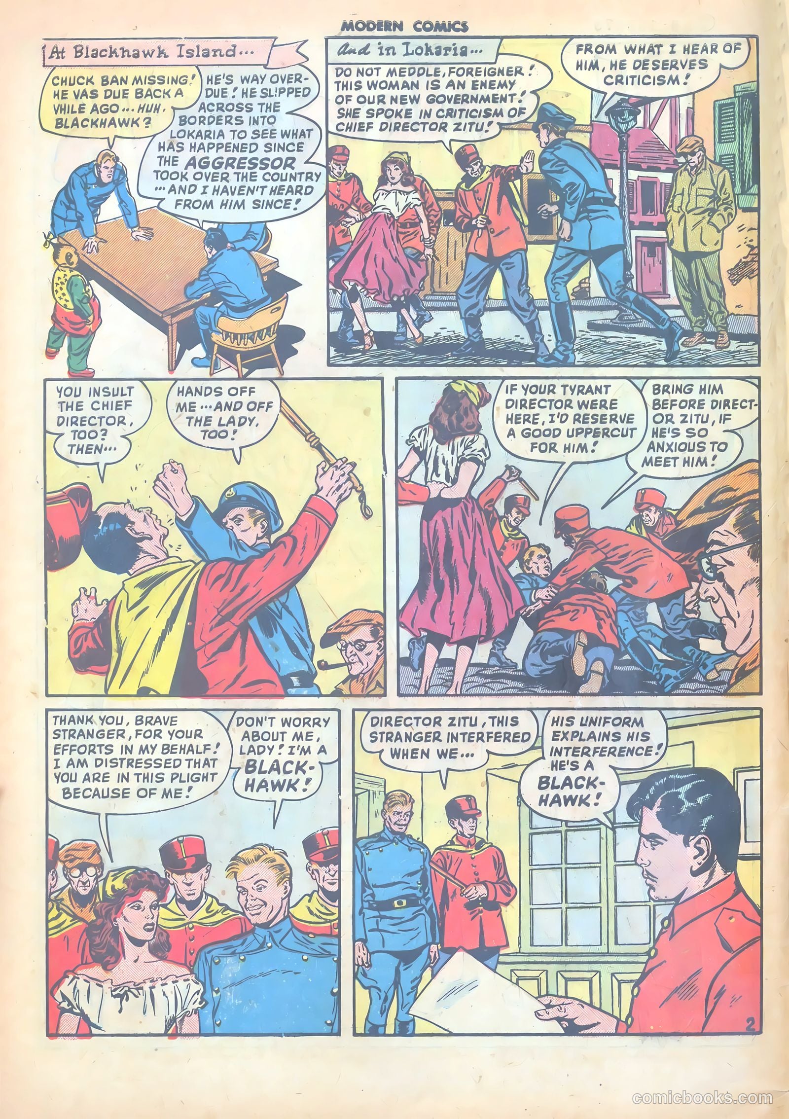 Modern Comics #87 (1949) — page 4 of 36