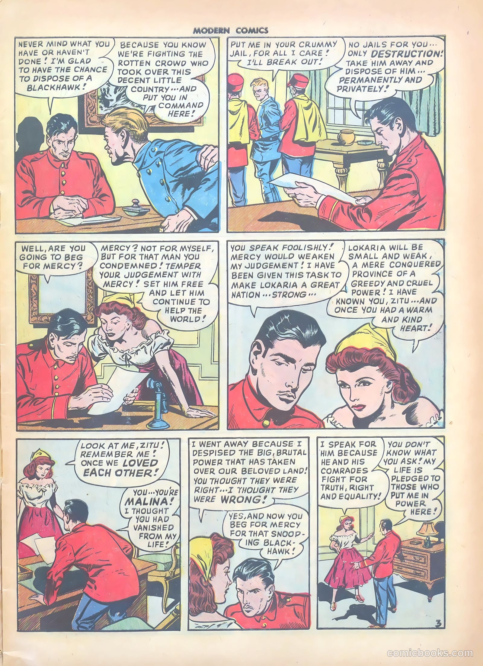 Modern Comics #87 (1949) — page 5 of 36