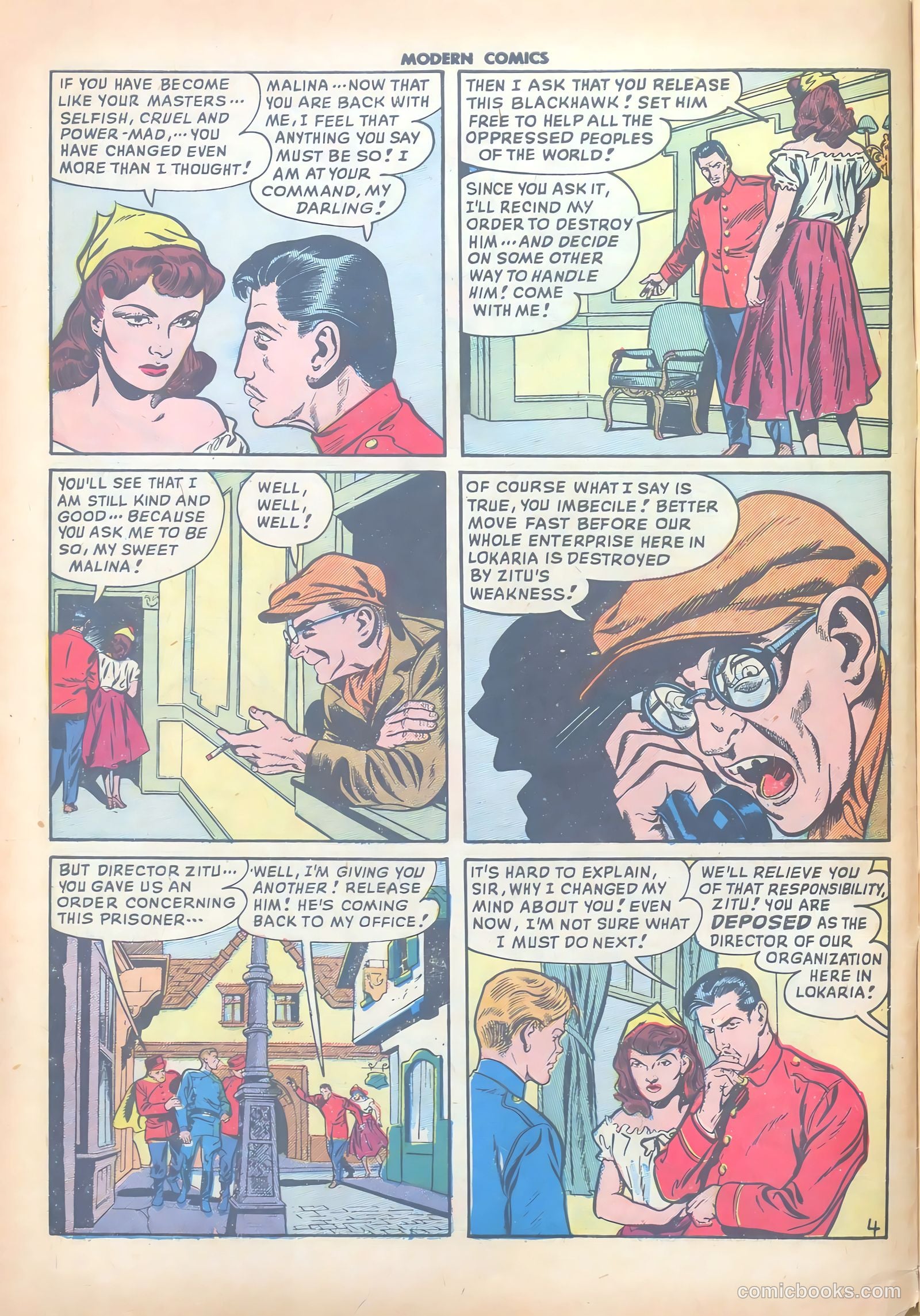 Modern Comics #87 (1949) — page 6 of 36