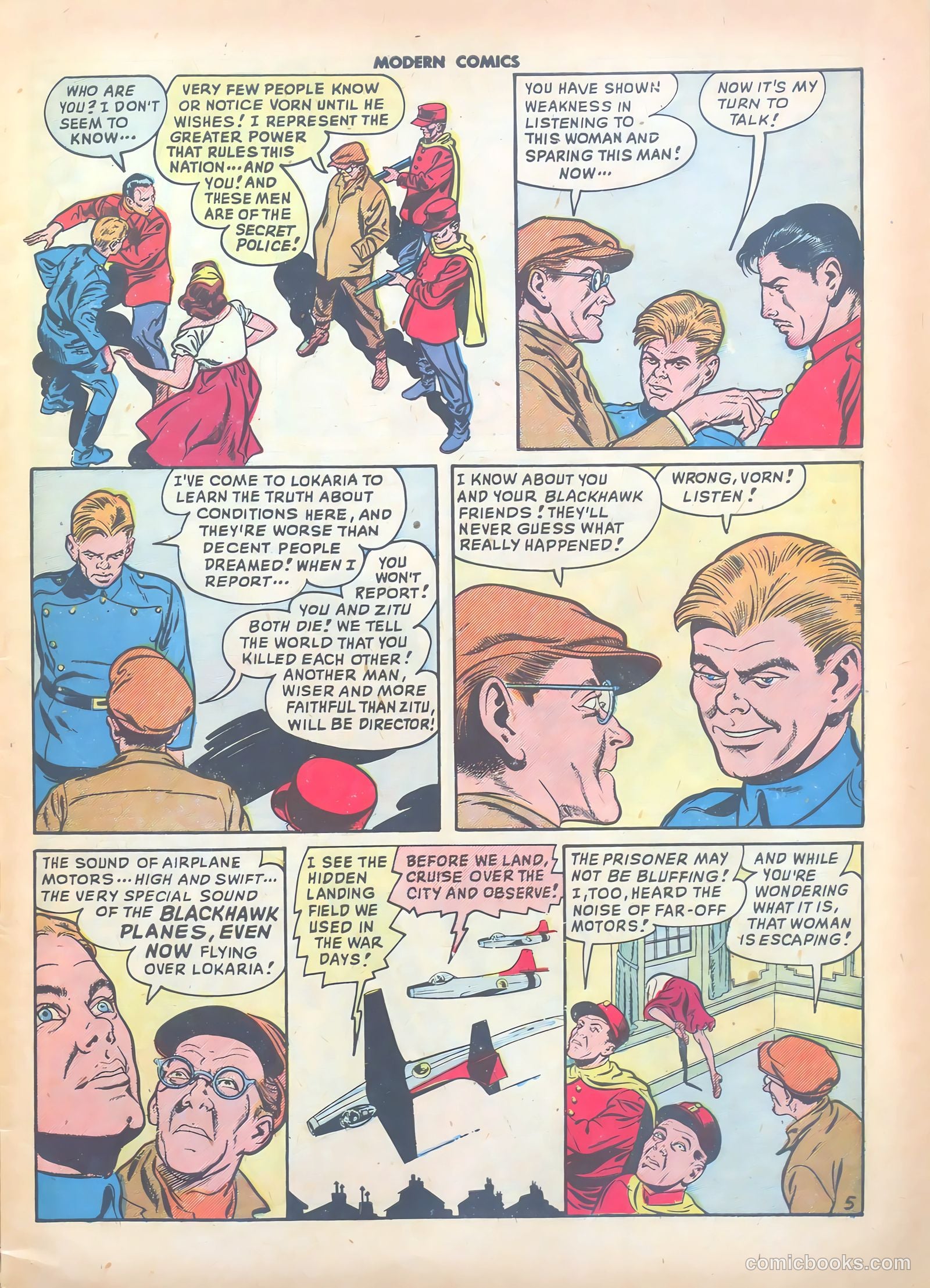 Modern Comics #87 (1949) — page 7 of 36