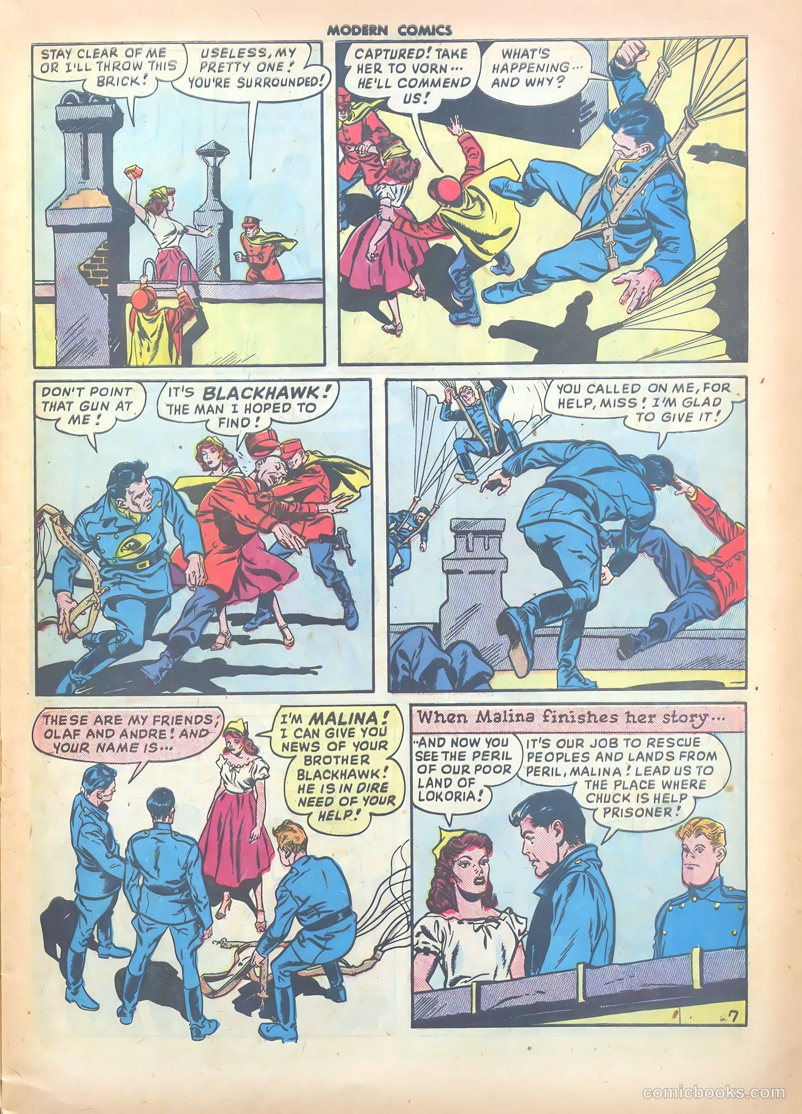 Modern Comics #87 (1949) — page 9 of 36