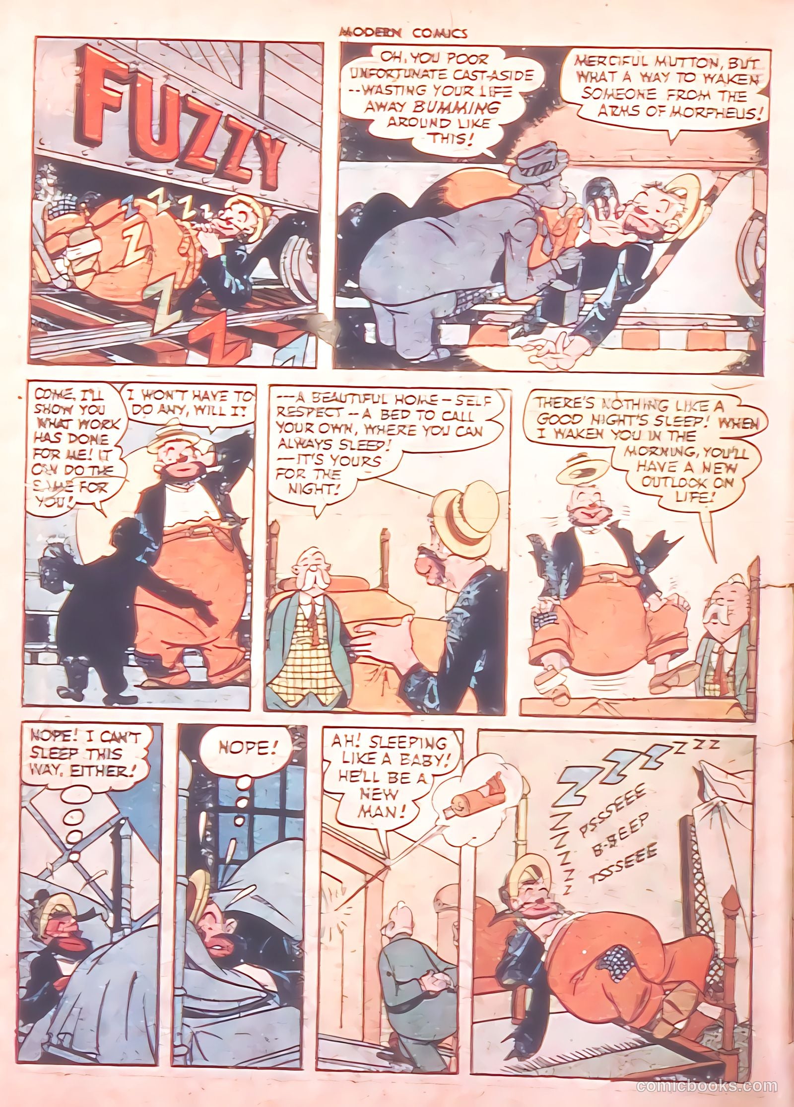 Modern Comics #88 (1949) — page 34 of 36