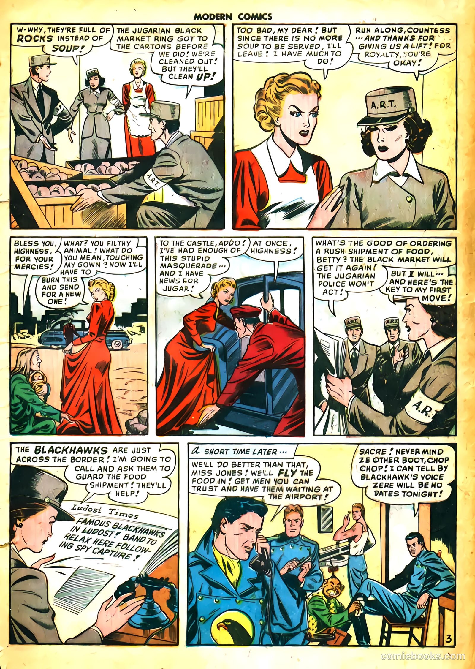 Modern Comics #89 (1949) — page 5 of 36