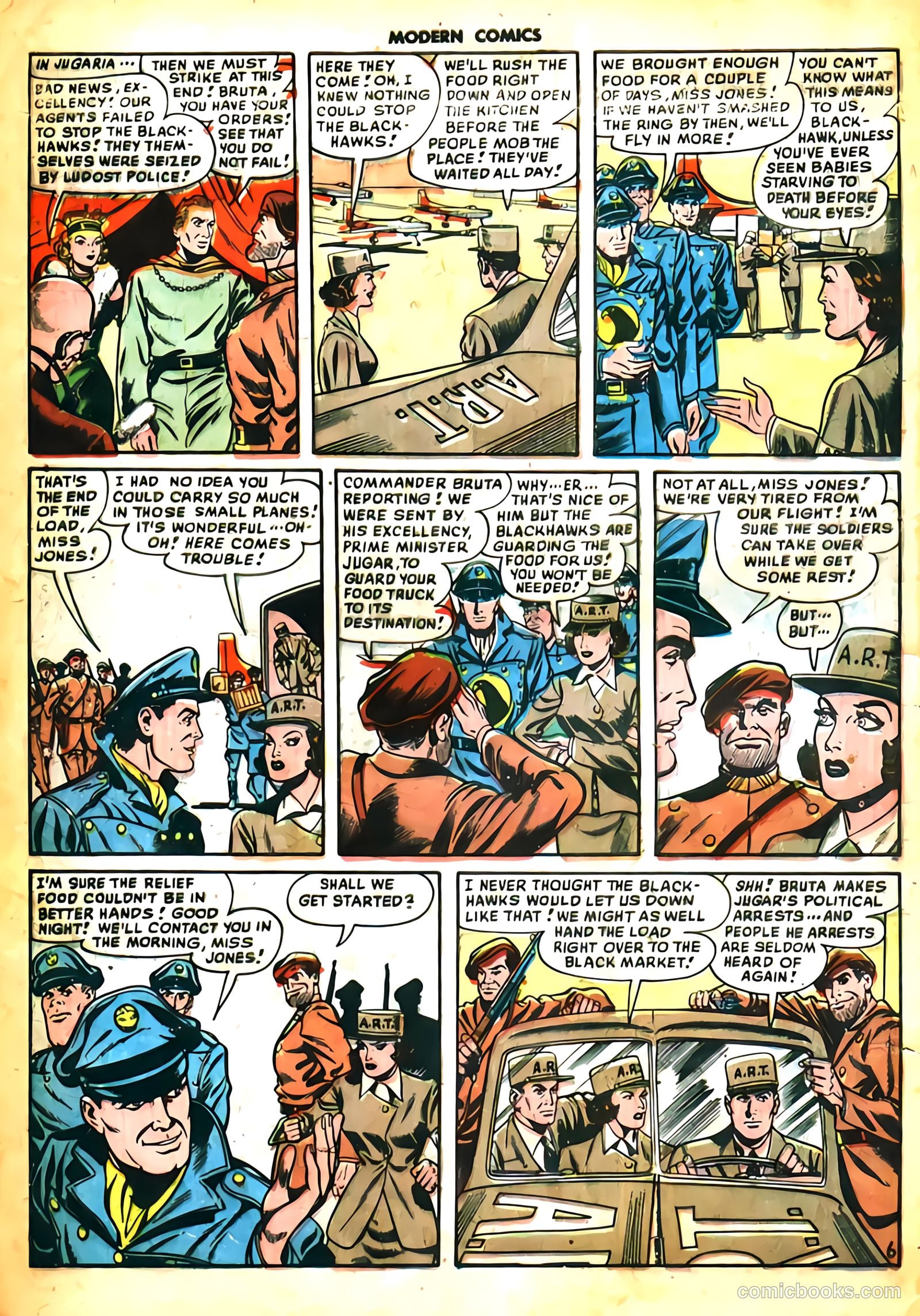 Modern Comics #89 (1949) — page 8 of 36