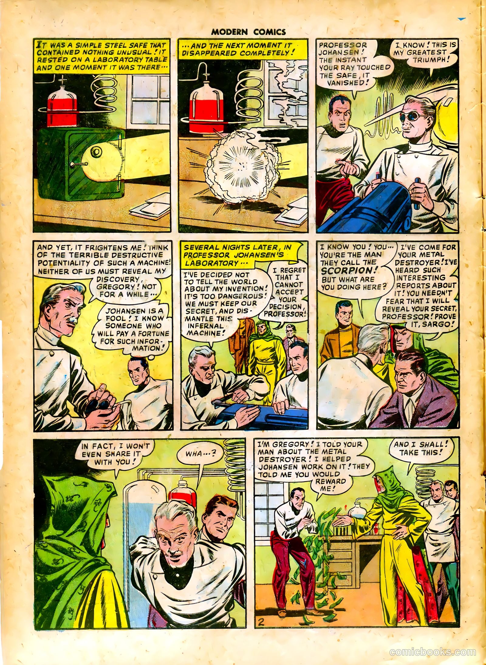 Modern Comics #91 (1949) — page 4 of 36
