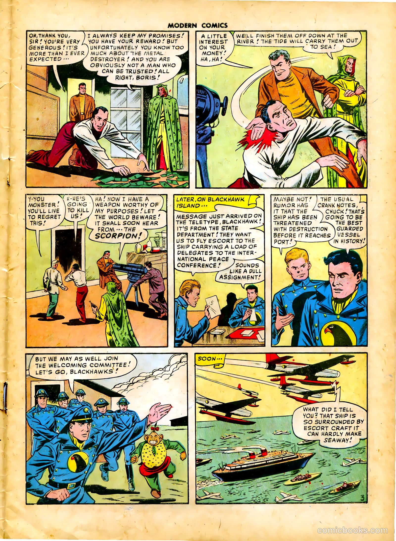 Modern Comics #91 (1949) — page 5 of 36
