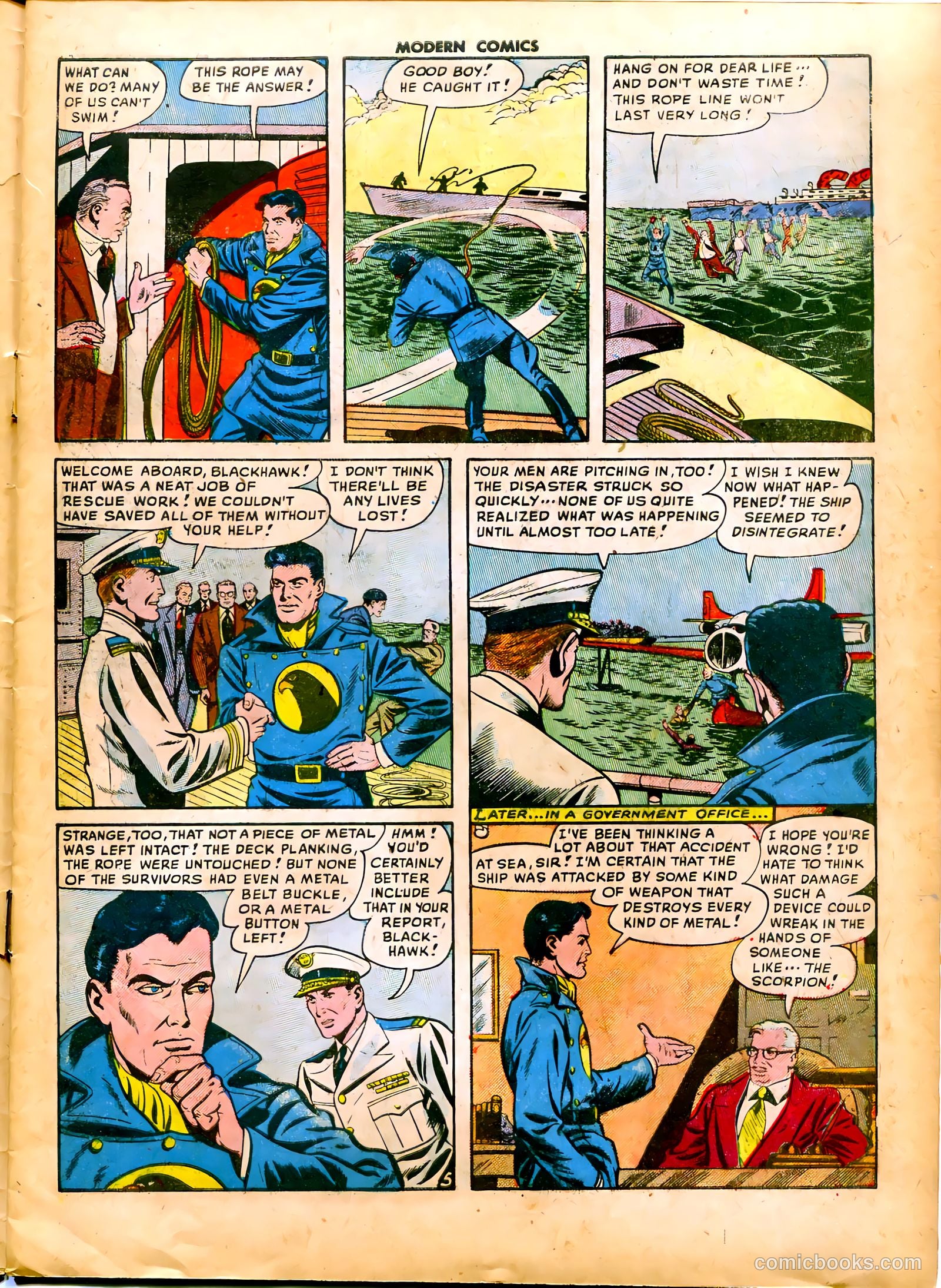 Modern Comics #91 (1949) — page 7 of 36