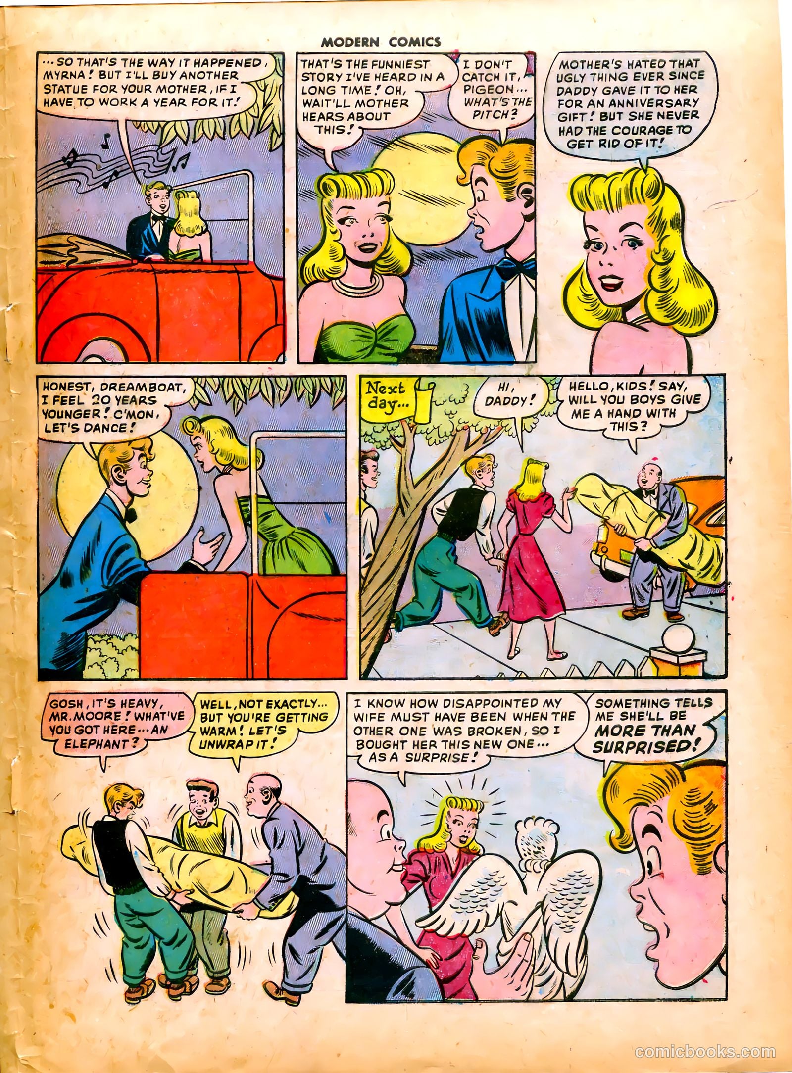 Modern Comics #91 (1949) — page 33 of 36