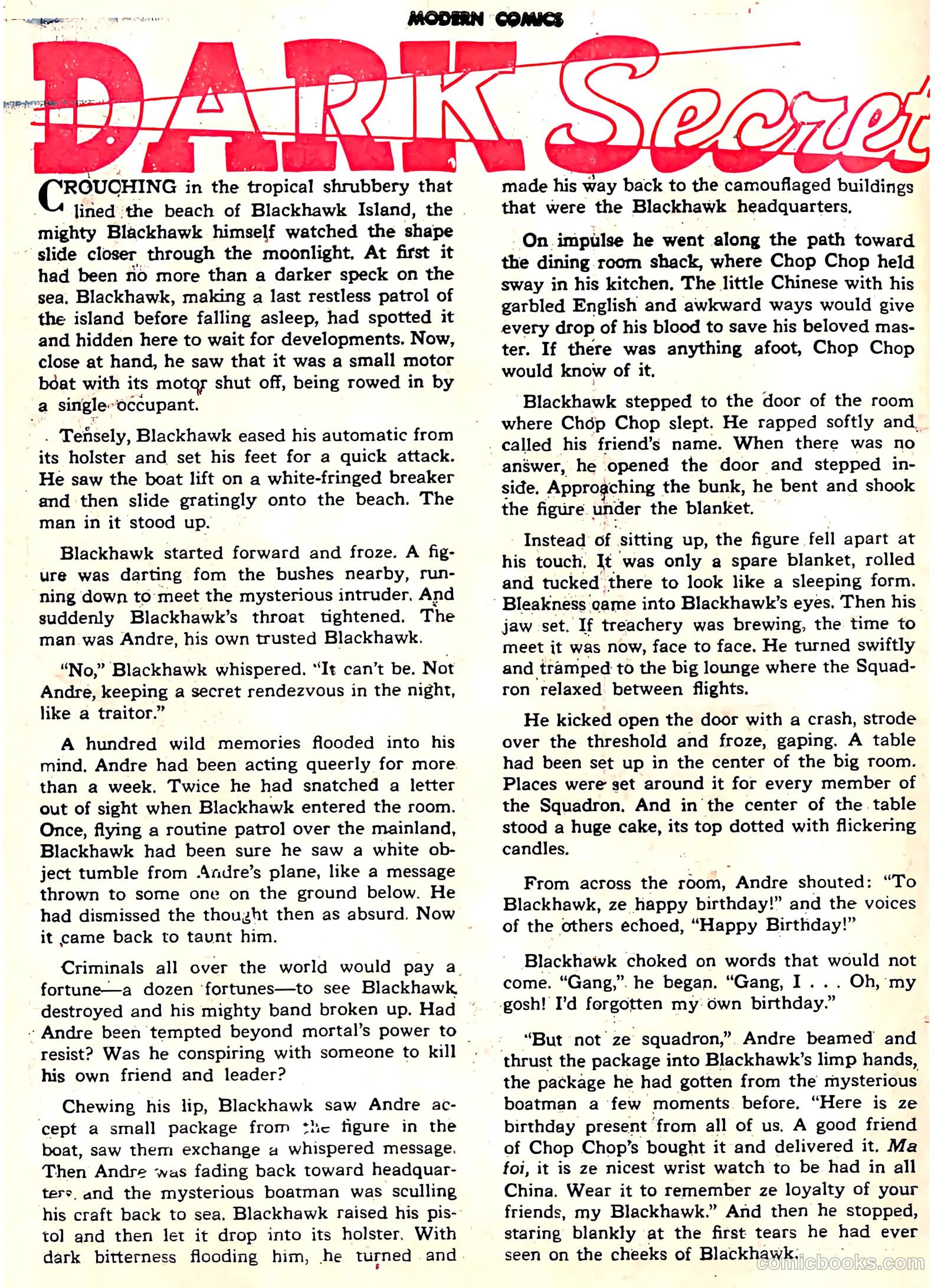 Modern Comics #92 (1949) — page 16 of 36