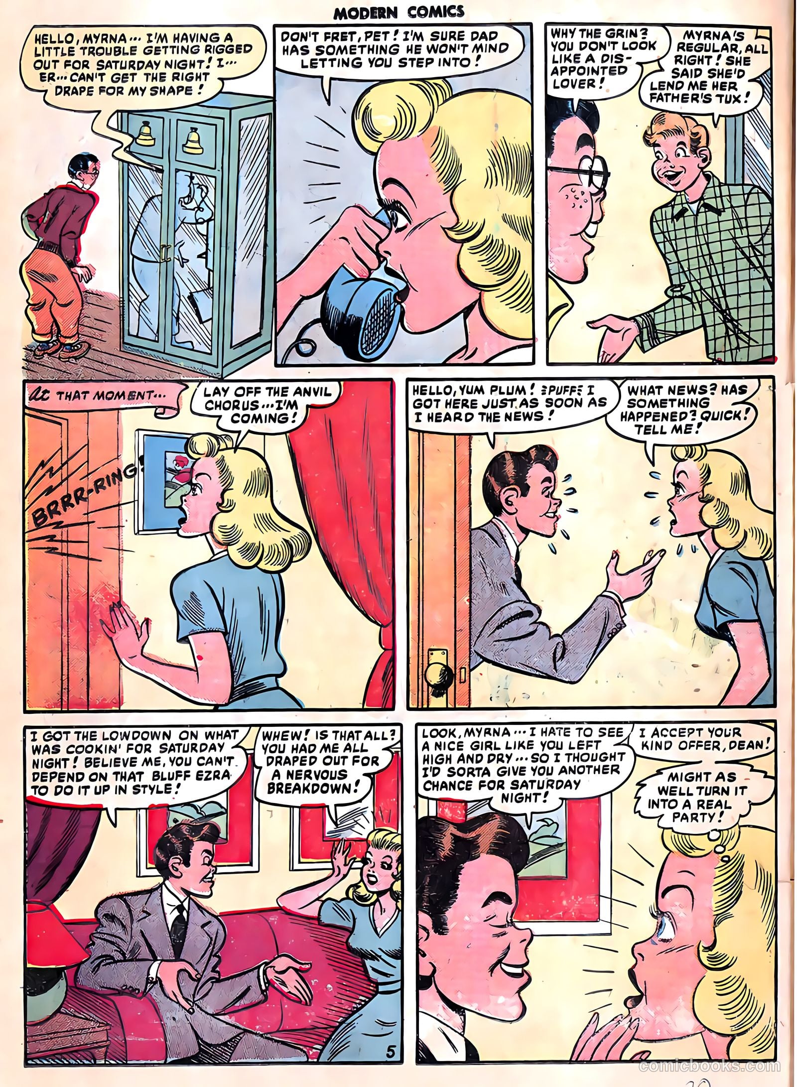 Modern Comics #92 (1949) — page 32 of 36