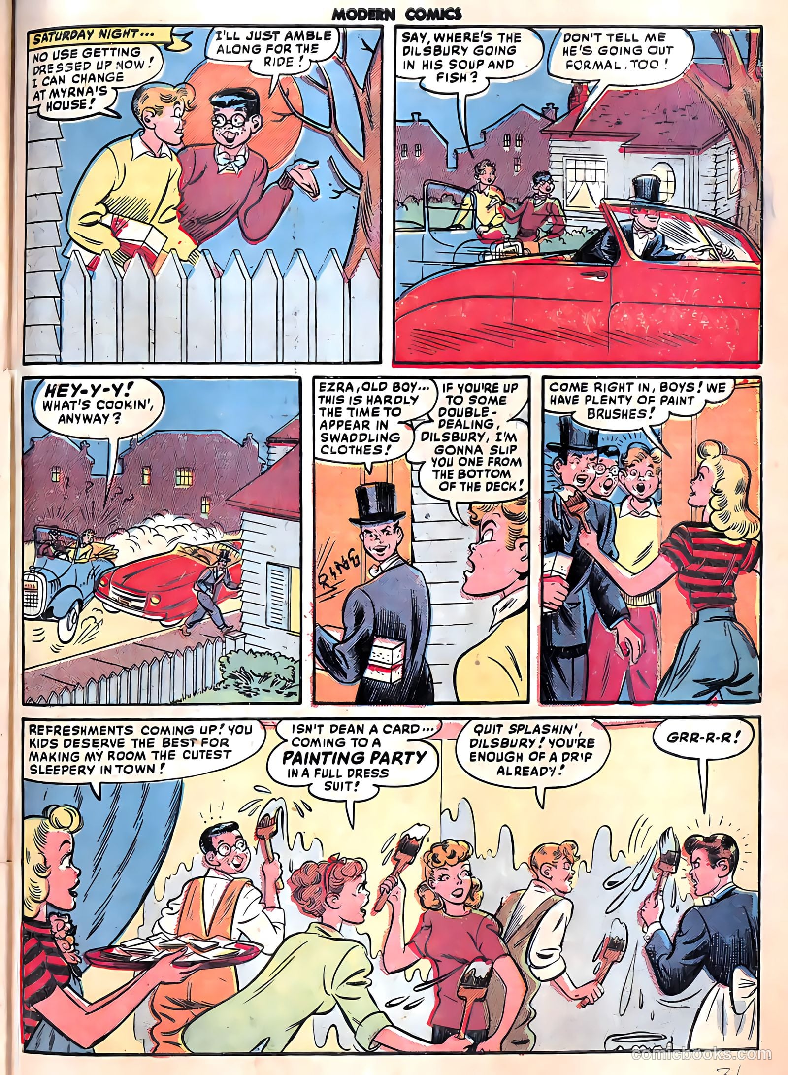 Modern Comics #92 (1949) — page 33 of 36