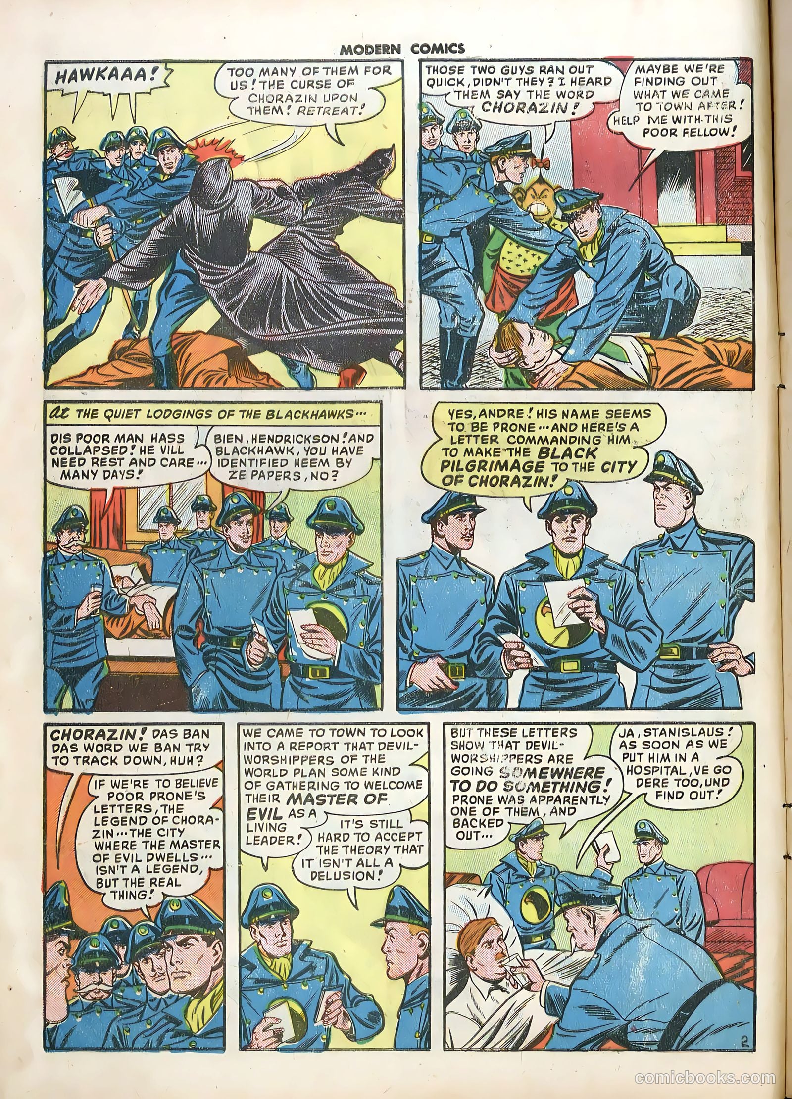 Modern Comics #93 (1950) — page 4 of 36