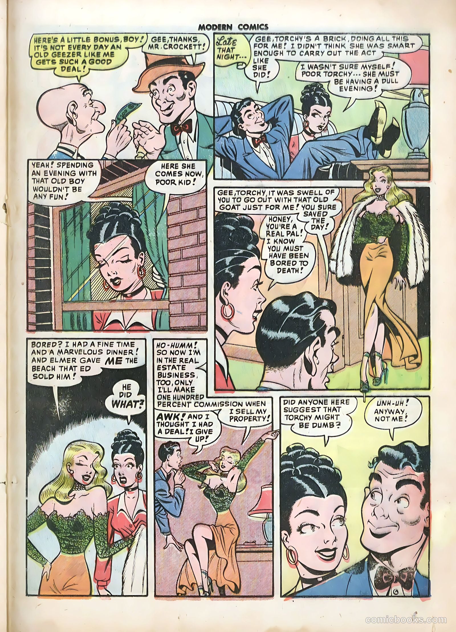 Modern Comics #93 (1950) — page 21 of 36