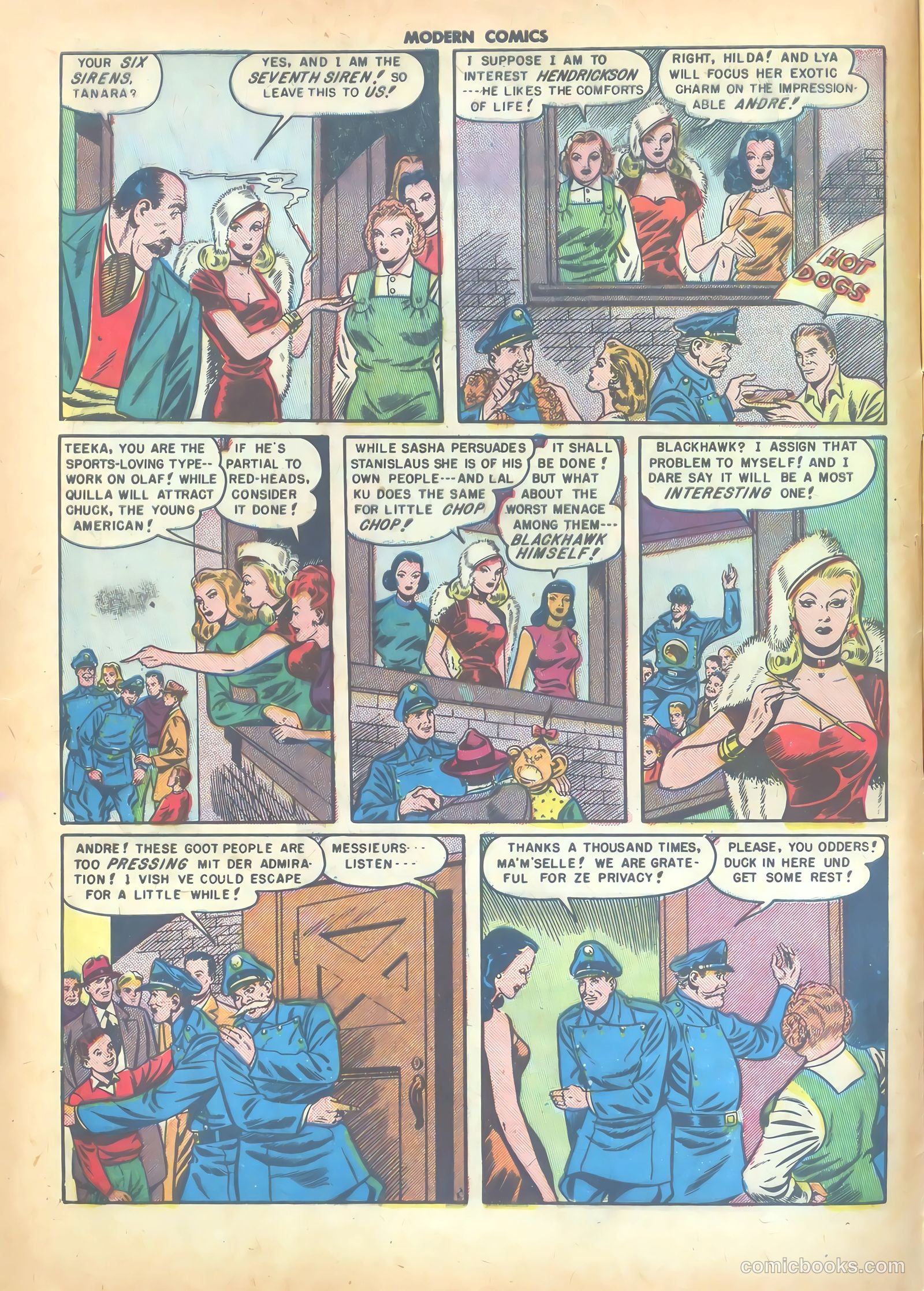 Modern Comics #94 (1950) — page 4 of 36