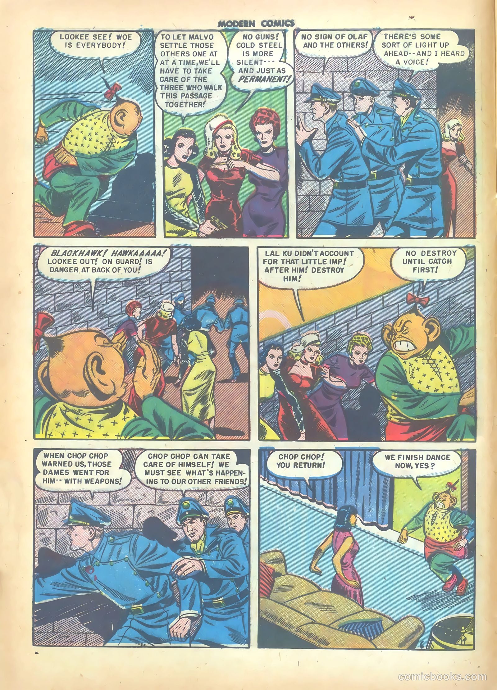 Modern Comics #94 (1950) — page 8 of 36