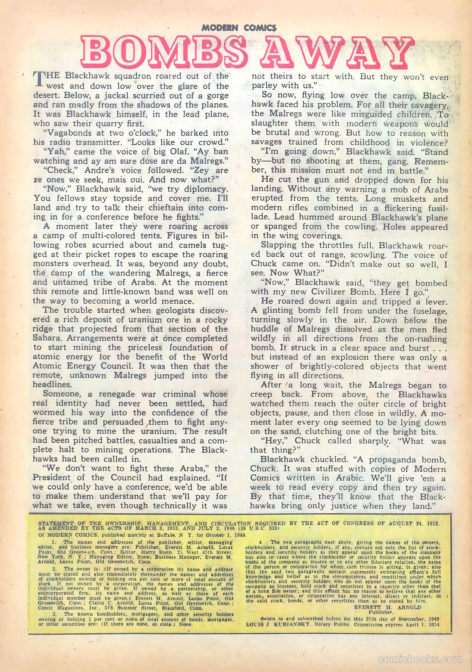 Modern Comics #94 (1950) — page 28 of 36