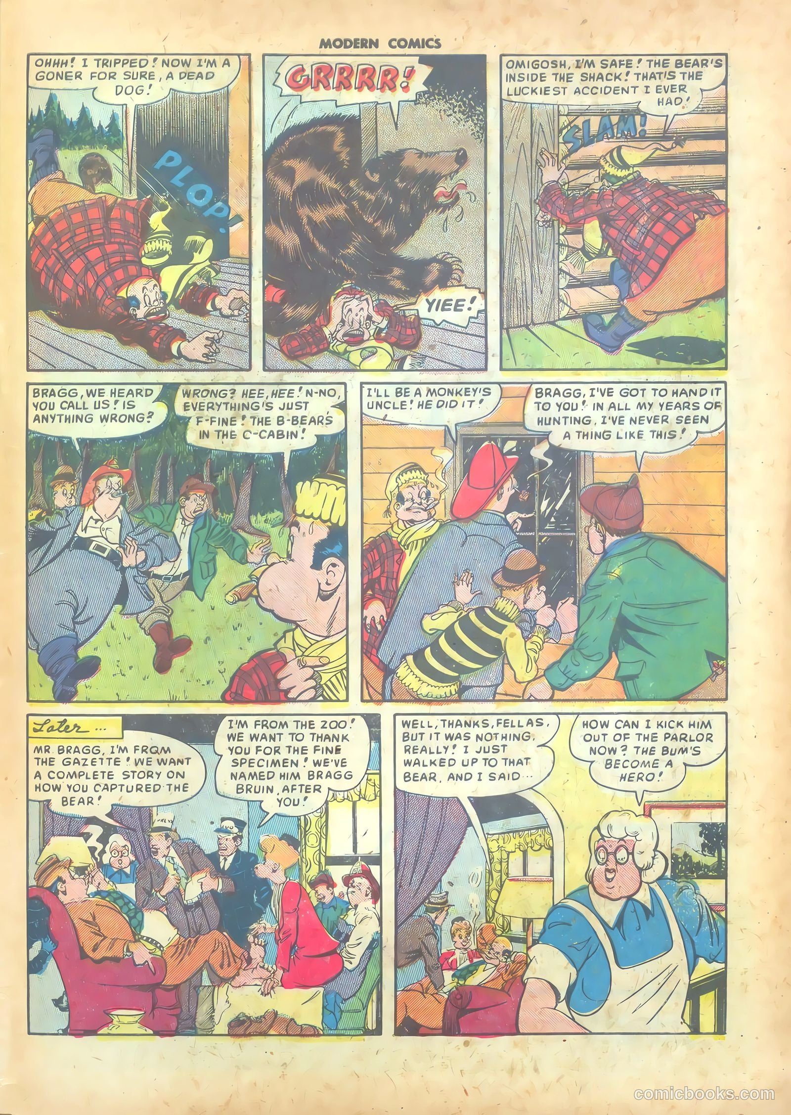 Modern Comics #94 (1950) — page 33 of 36
