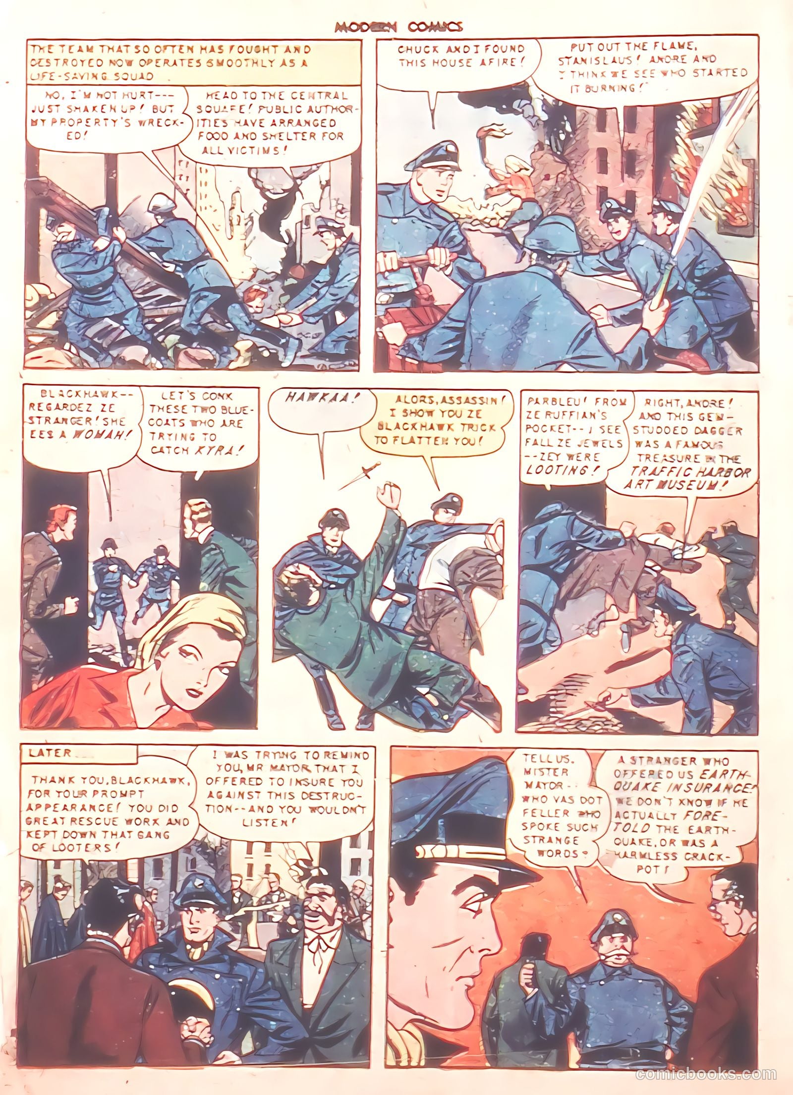 Modern Comics #95 (1950) — page 4 of 36
