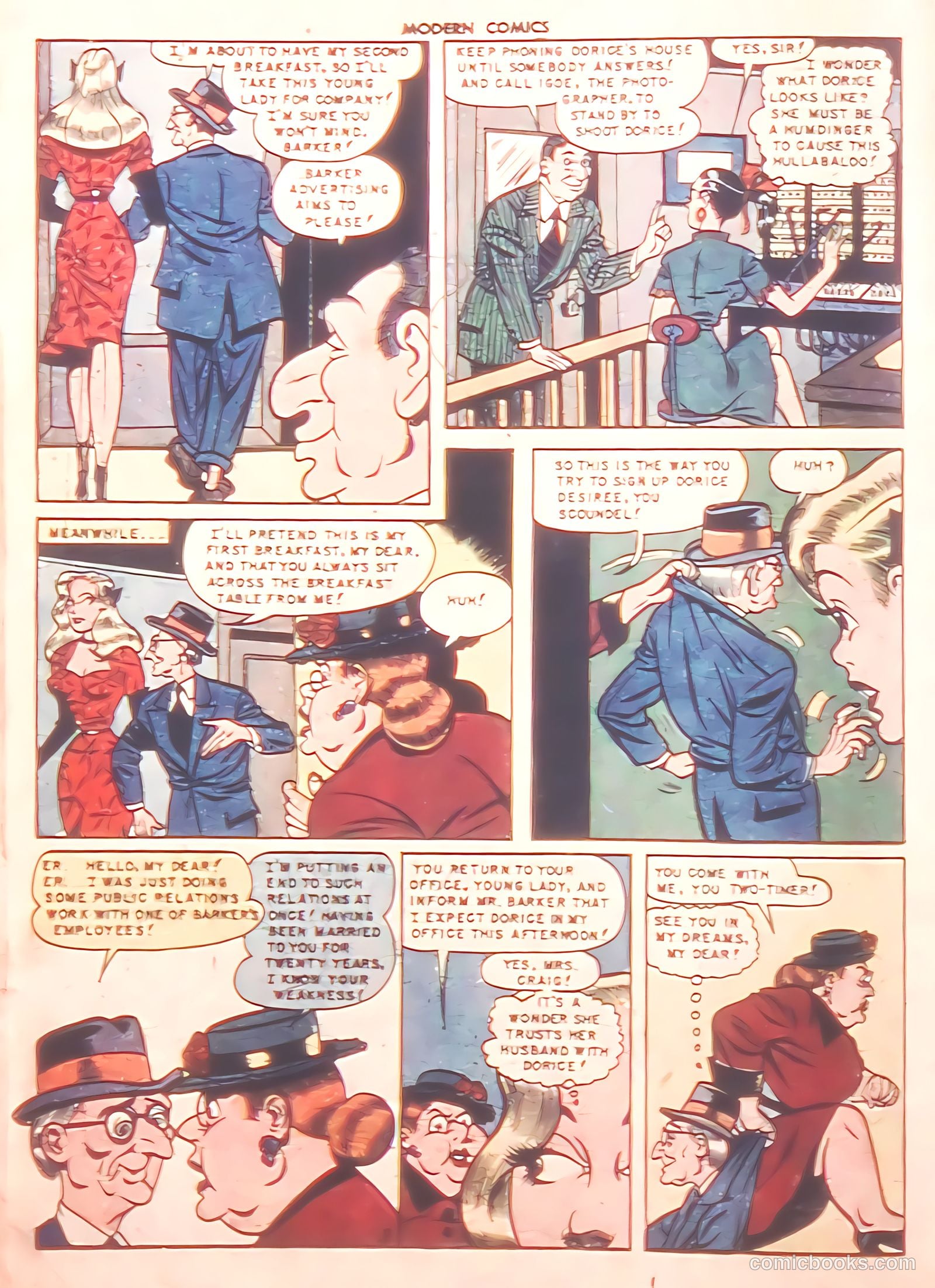 Modern Comics #95 (1950) — page 18 of 36