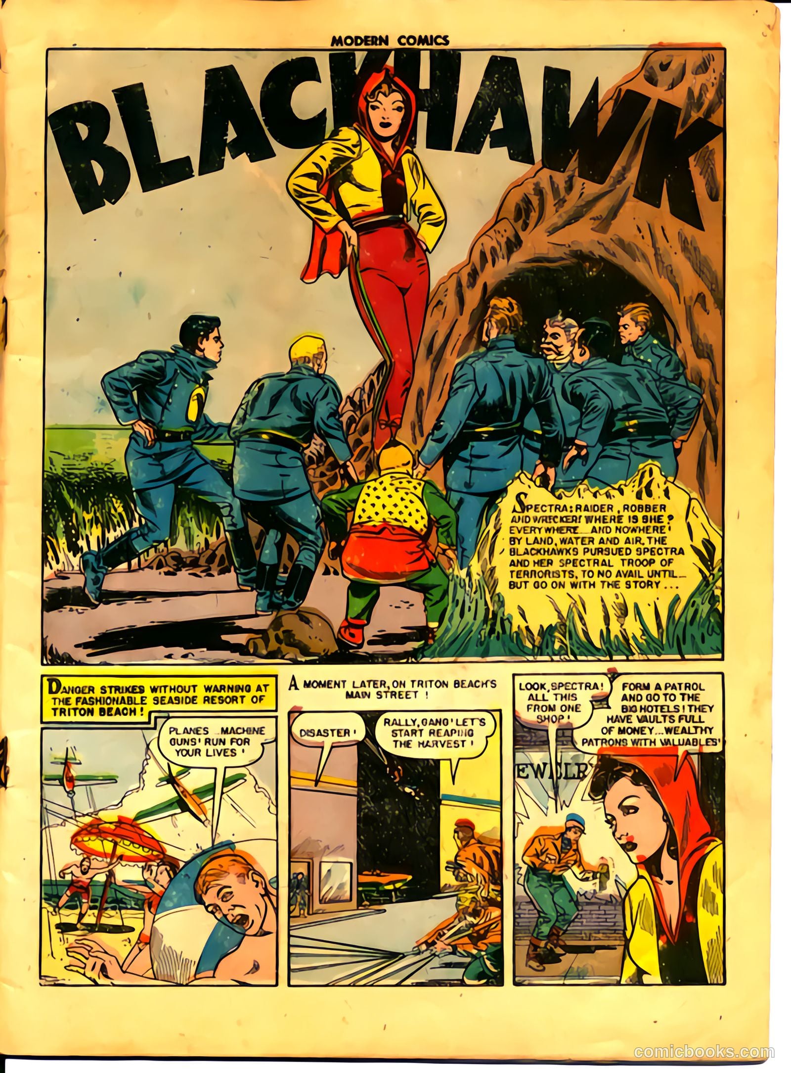 Modern Comics #96 (1950) — page 3 of 36