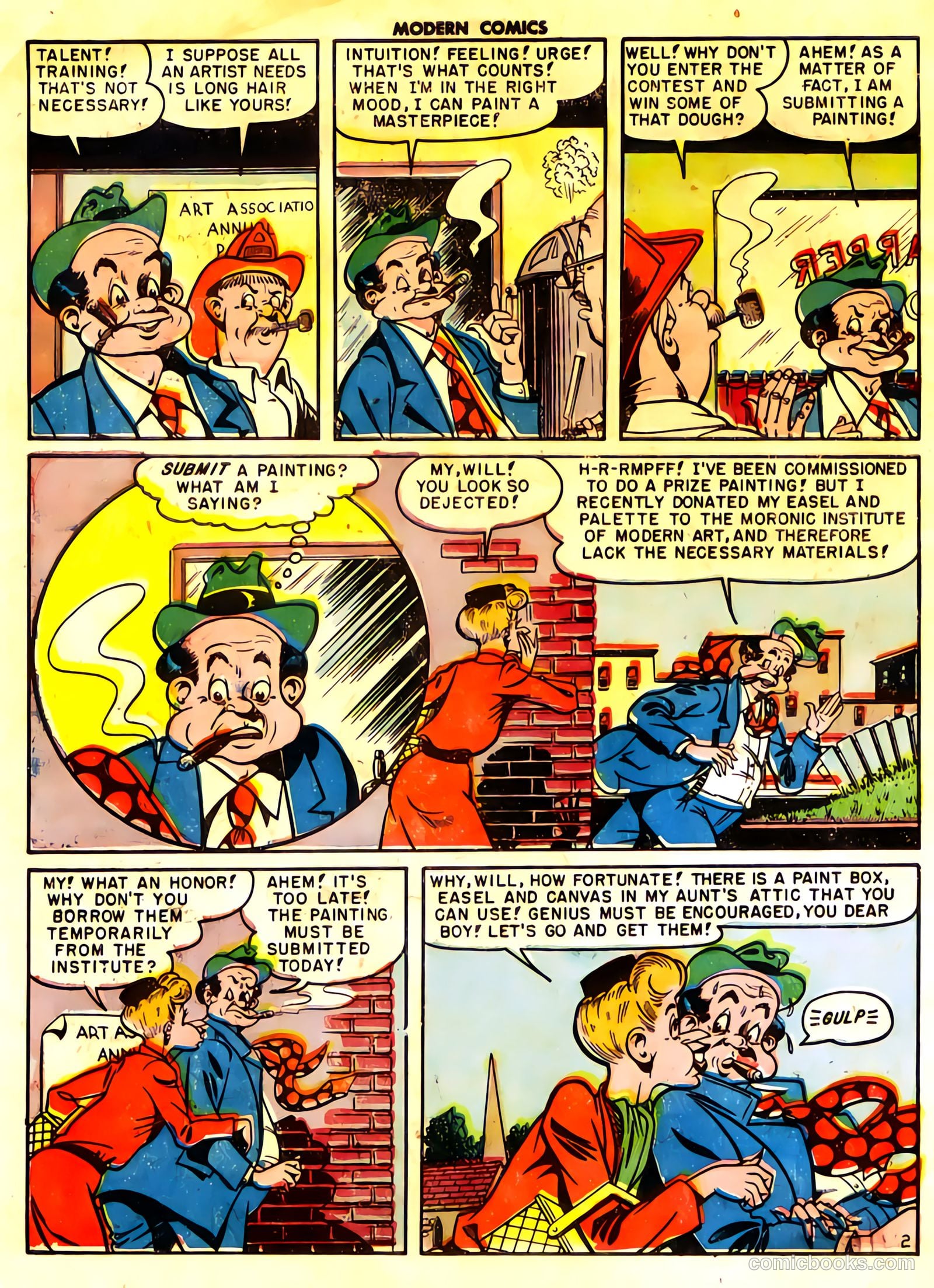 Modern Comics #96 (1950) — page 30 of 36