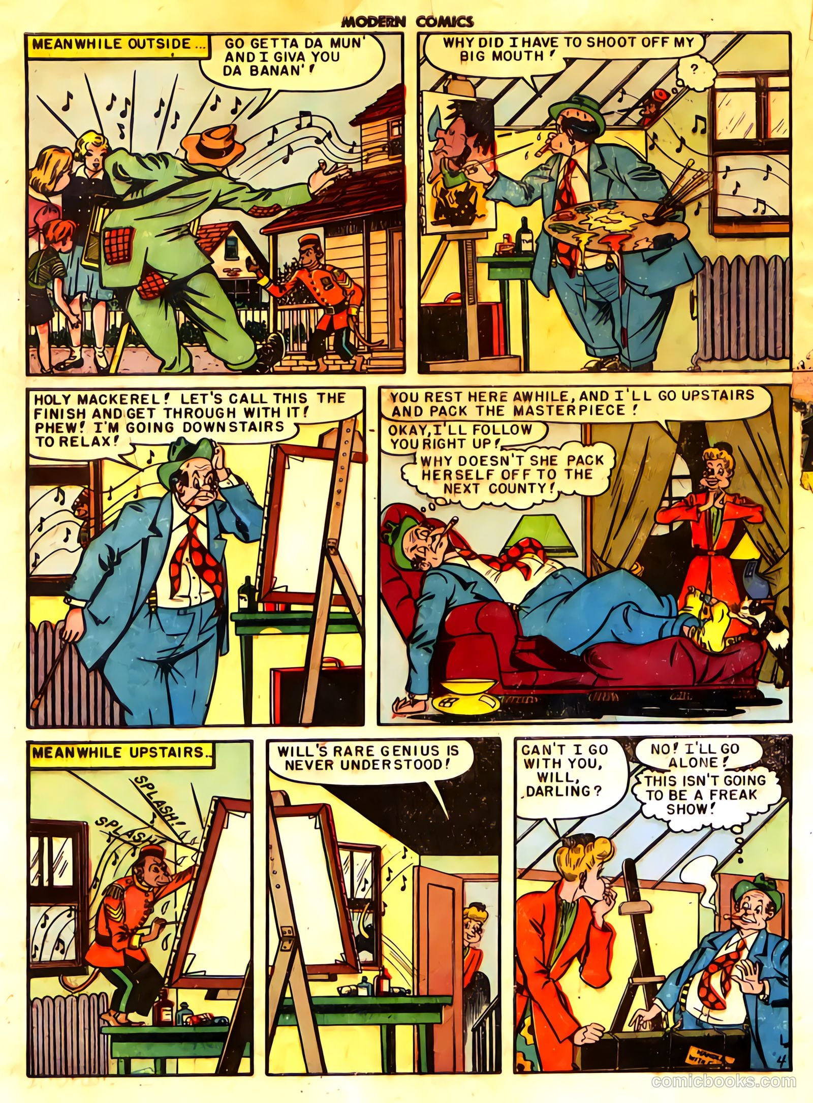 Modern Comics #96 (1950) — page 32 of 36