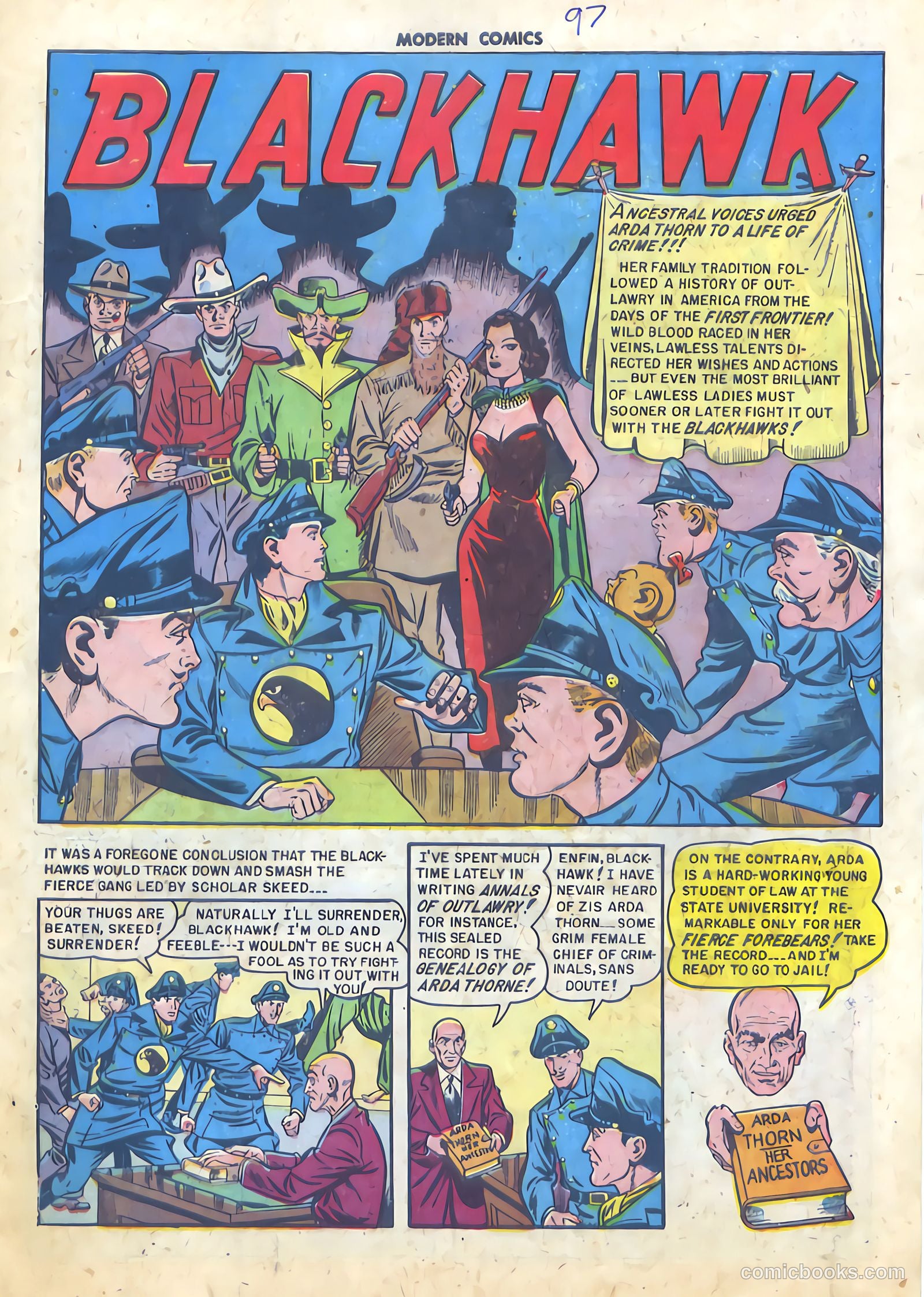 Modern Comics #97 (1950) — page 3 of 36